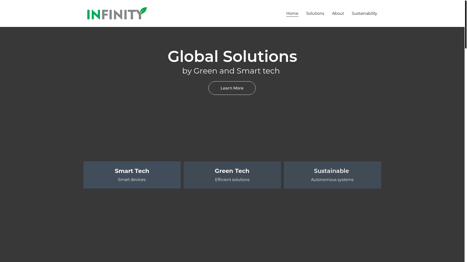 website screenshot of https://infinity-etch.com/