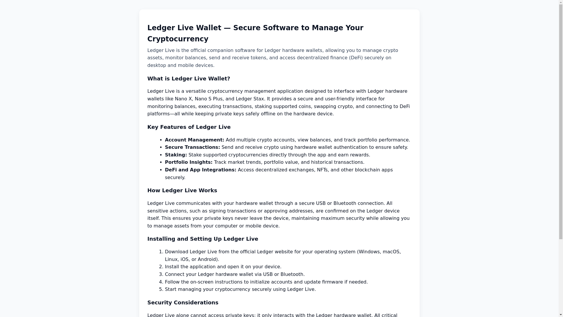 website screenshot of https://ledger-livewallet.pages.dev/