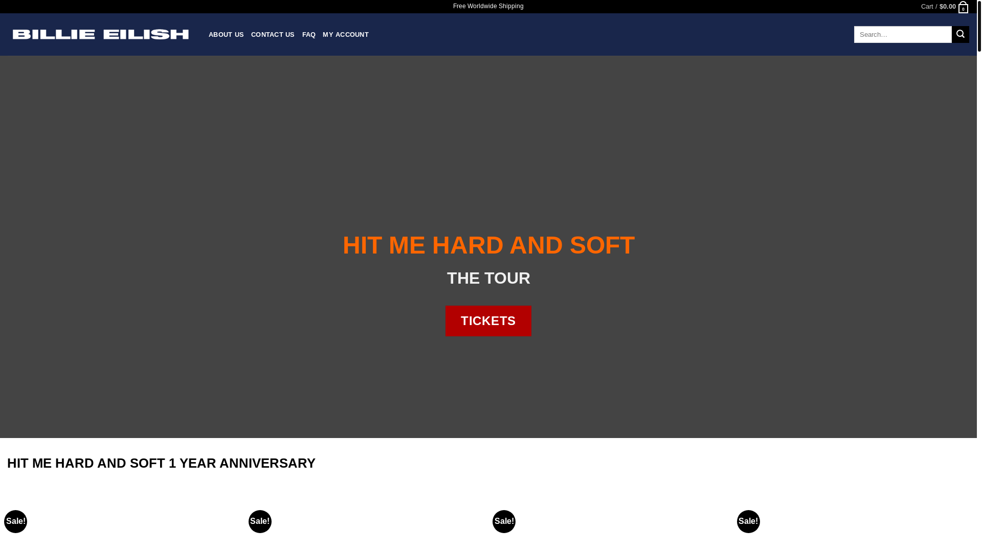 website screenshot of https://storebilielilish.top/