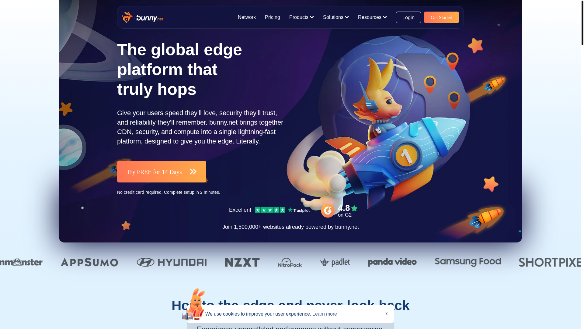 website screenshot of https://data-cdn.net/