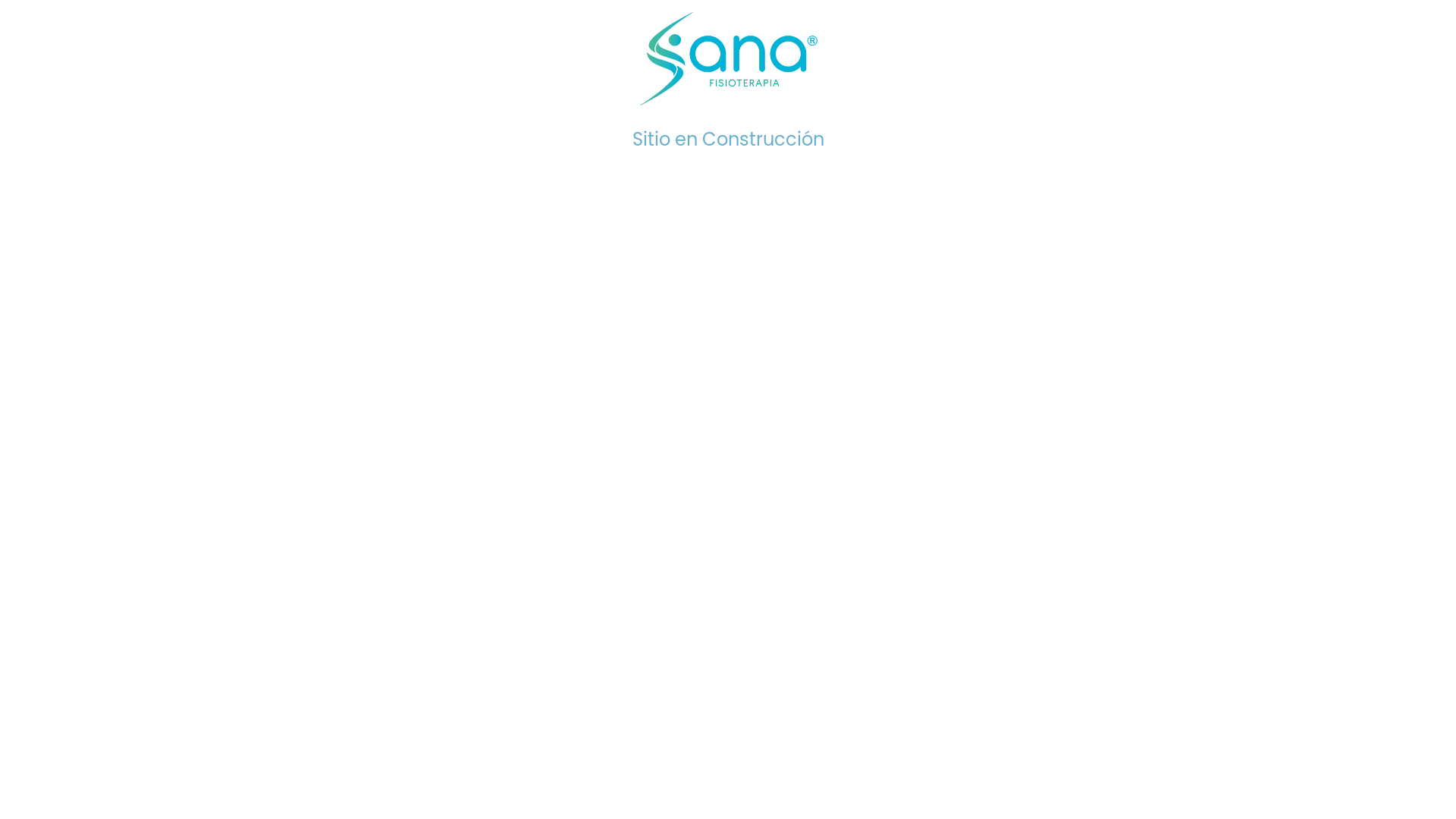 website screenshot of https://sanafisioterapia.mx/