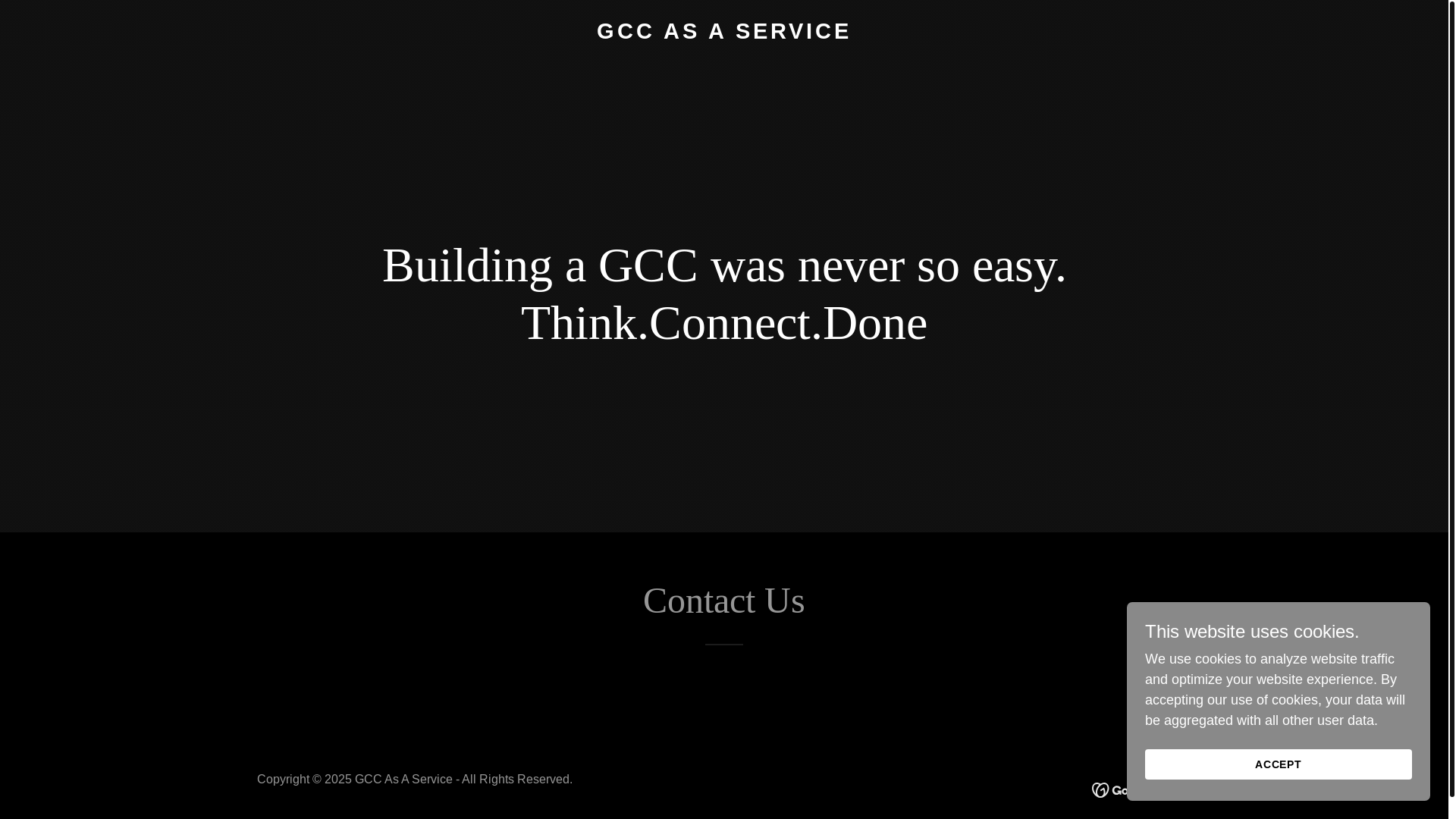 website screenshot of https://gccasaservice.in/