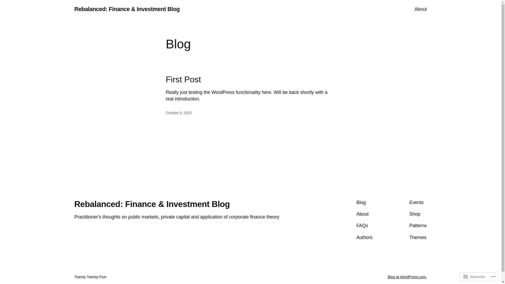 website screenshot of https://rebalancedfinance.com/