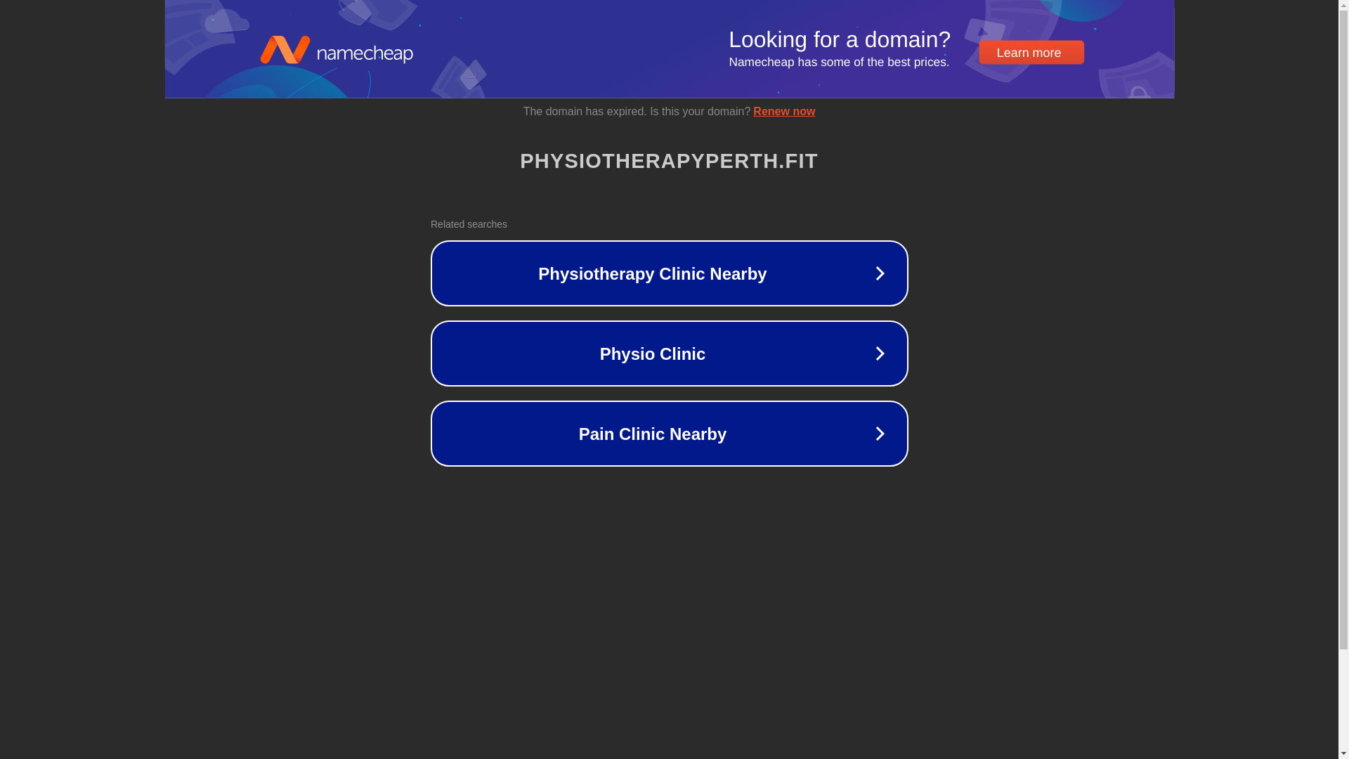 website screenshot of https://physiotherapyperth.fit/