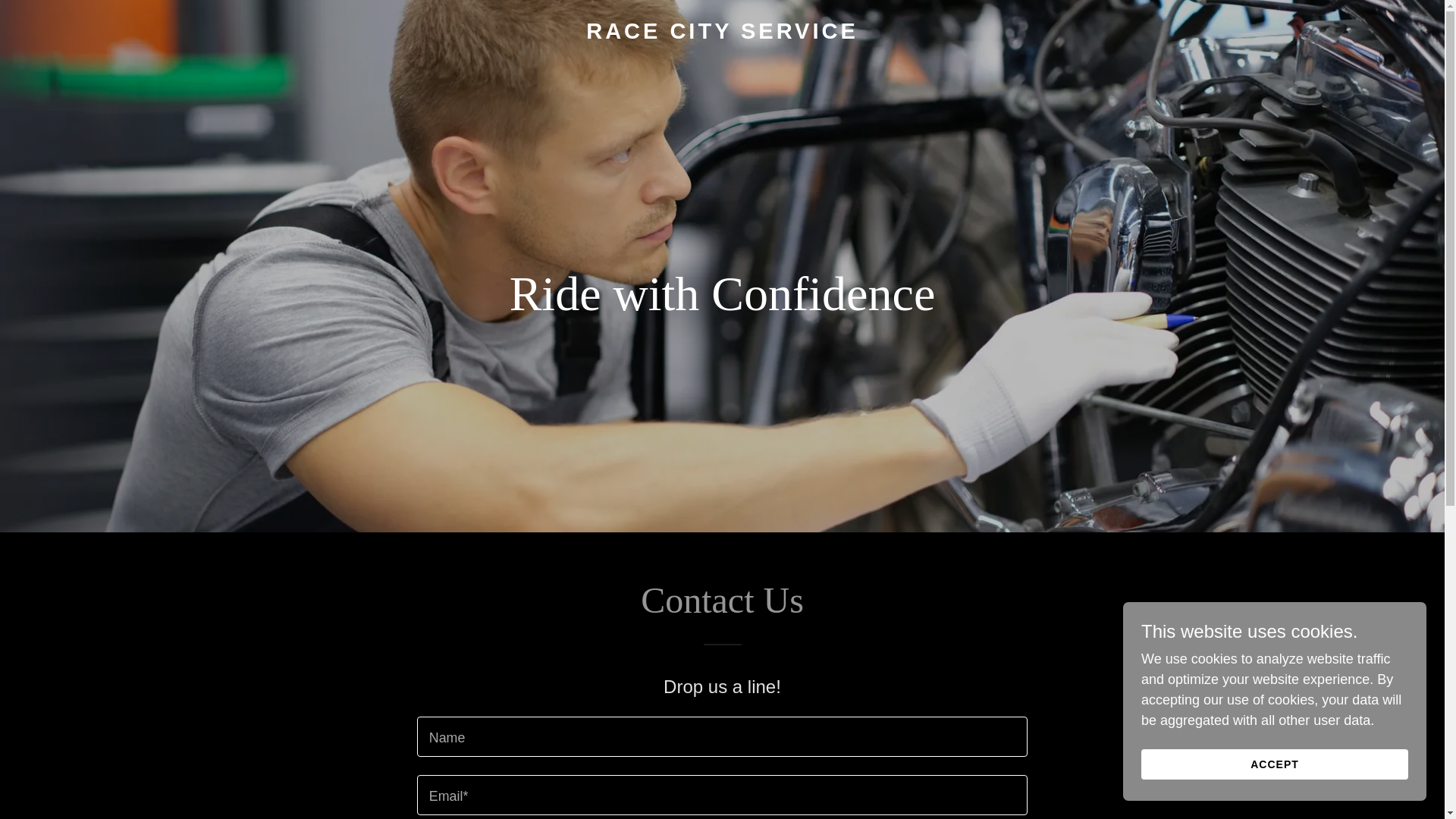 website screenshot of https://racecityservice.com/