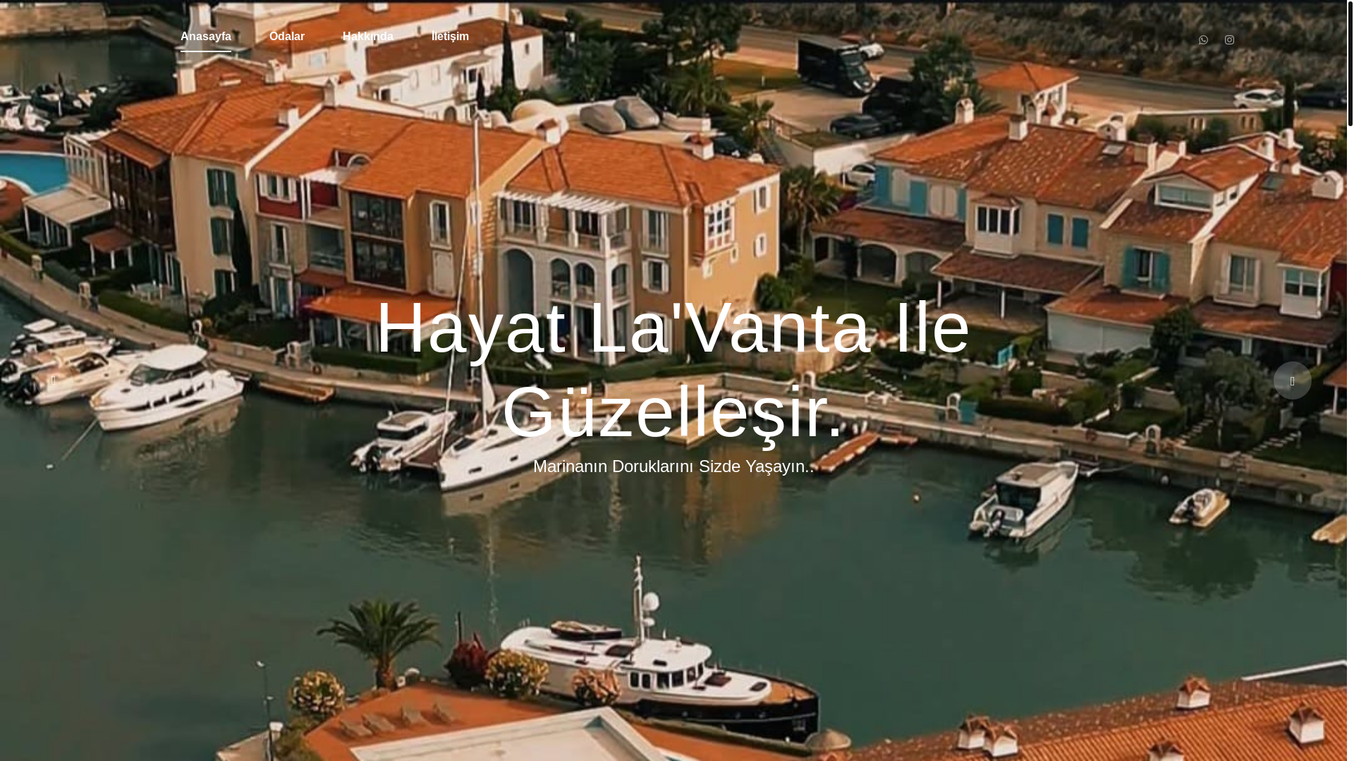 website screenshot of https://lavantaport.com/