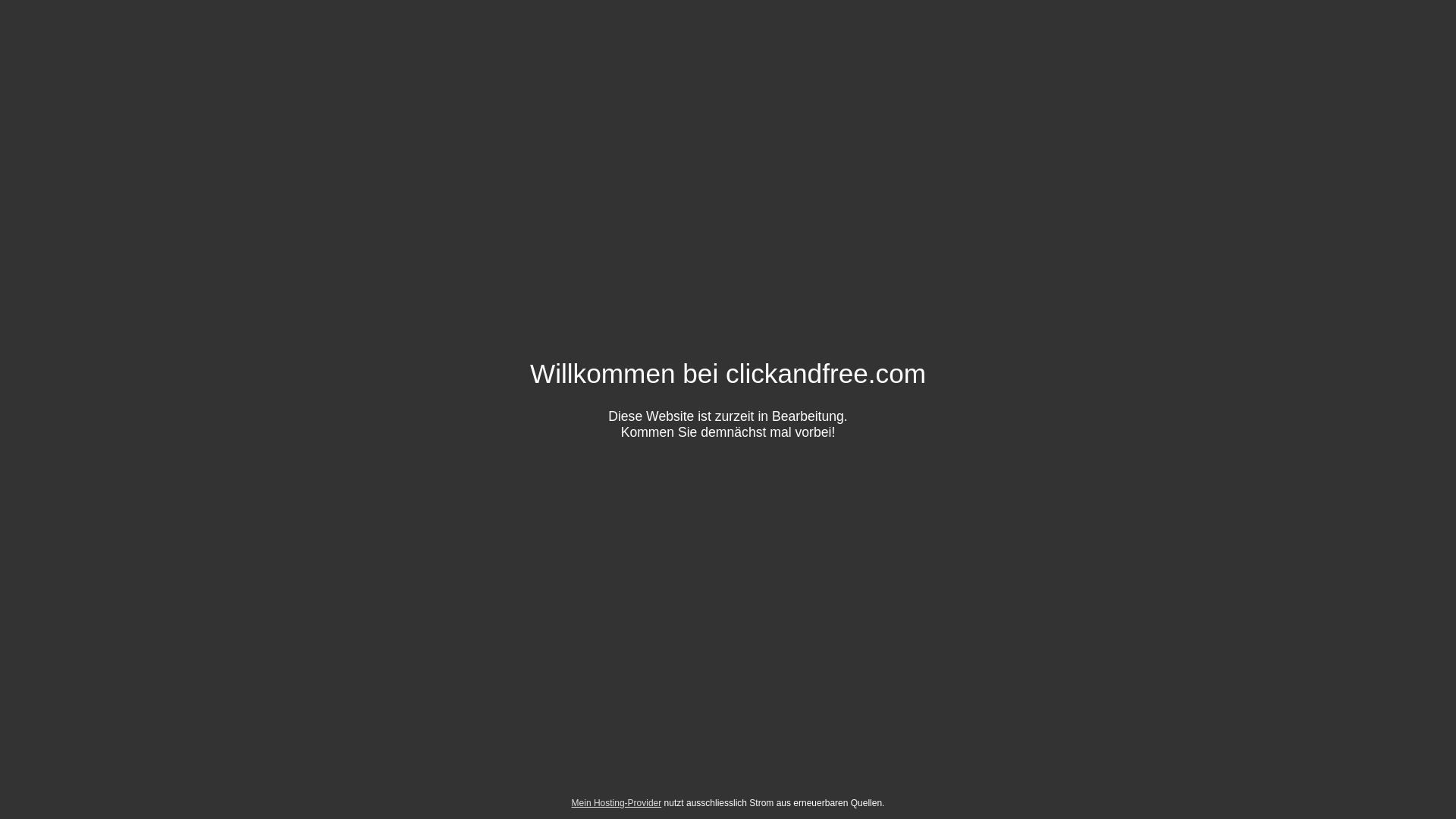 website screenshot of https://clickandfree.com/