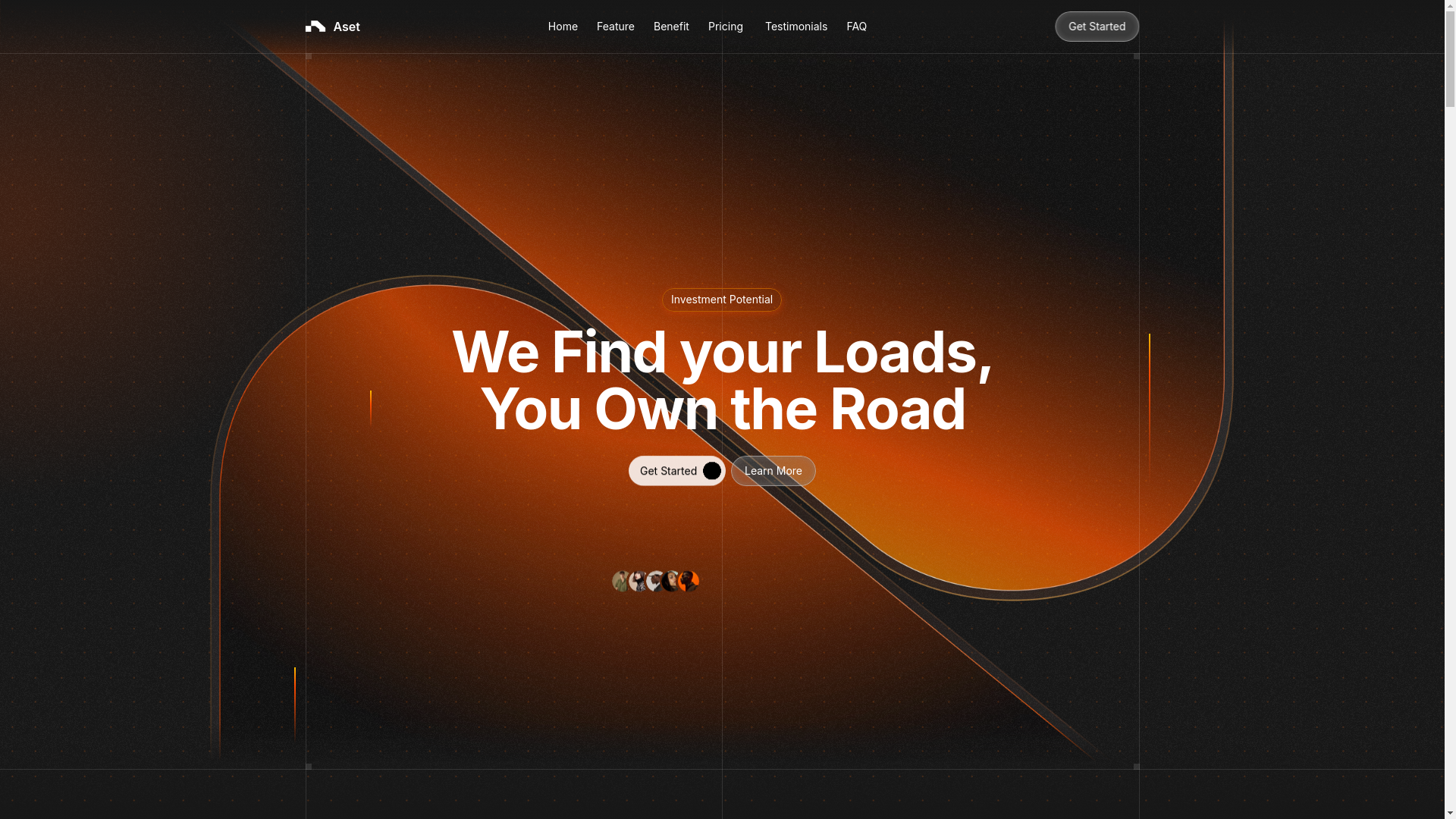 website screenshot of https://versafidelogisticsllc.com/