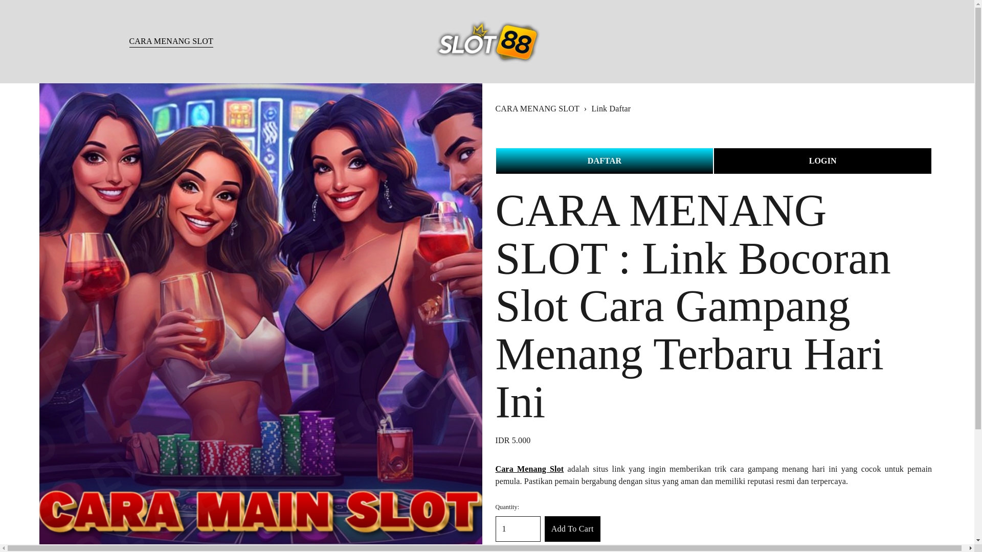 website screenshot of https://caramenangslot-5ee.pages.dev/