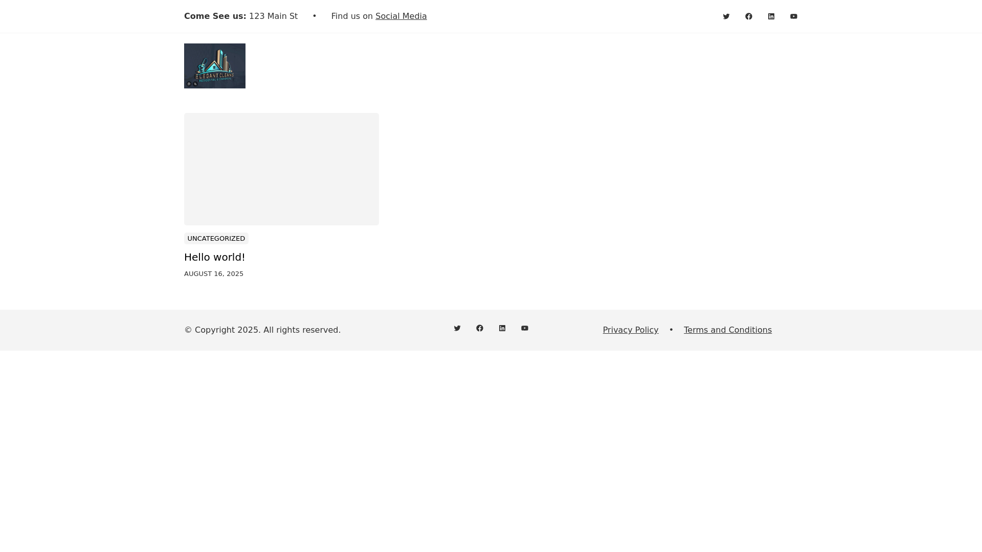 website screenshot of https://dgcleaningcrew.com/
