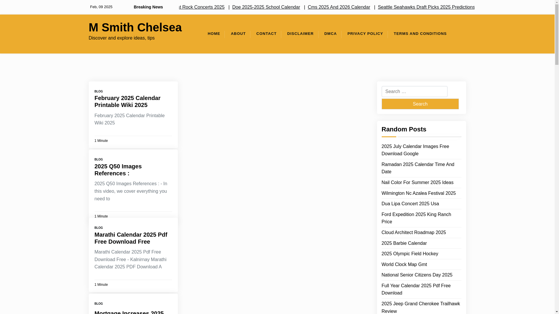 website screenshot of https://msmithchelsea.pages.dev/