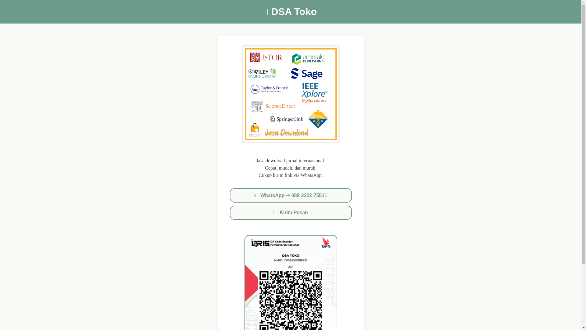website screenshot of https://dsatoko.pages.dev/