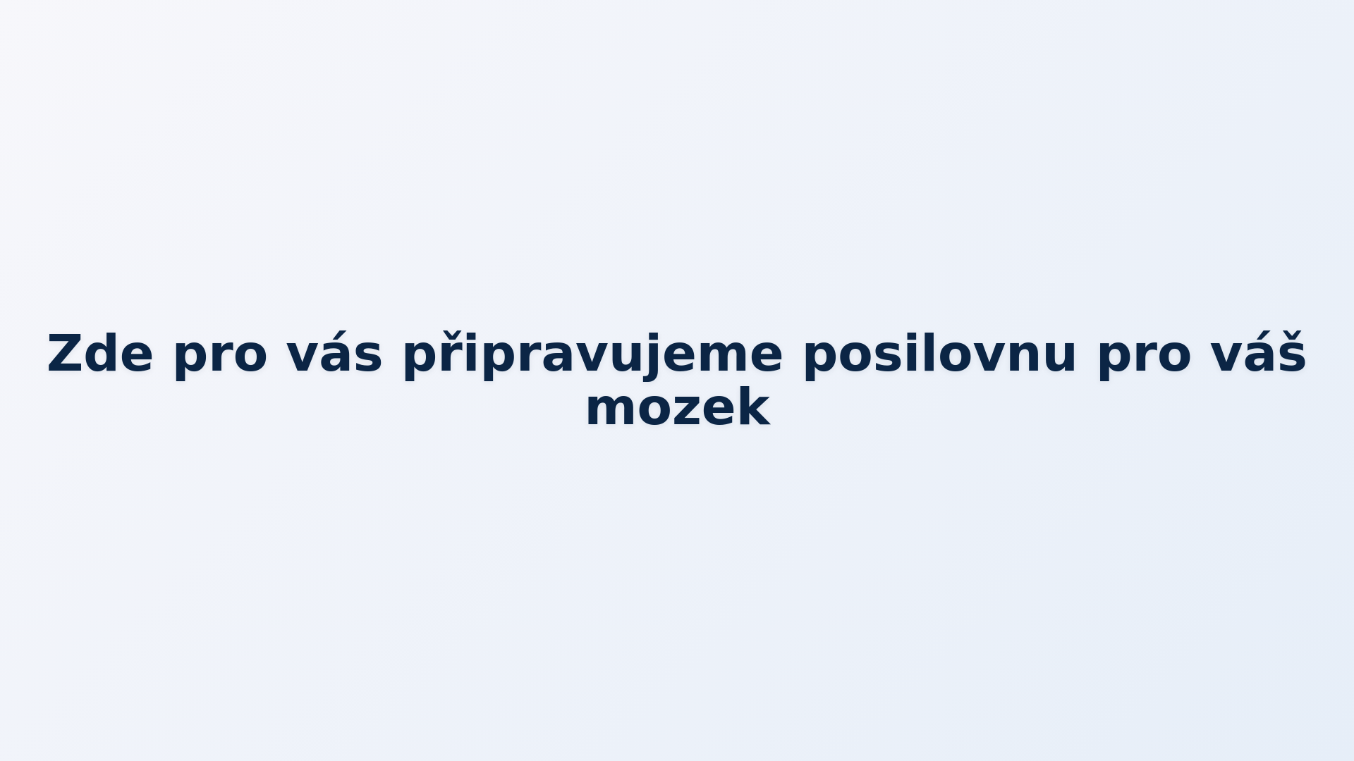 website screenshot of https://brain-gym.cz/