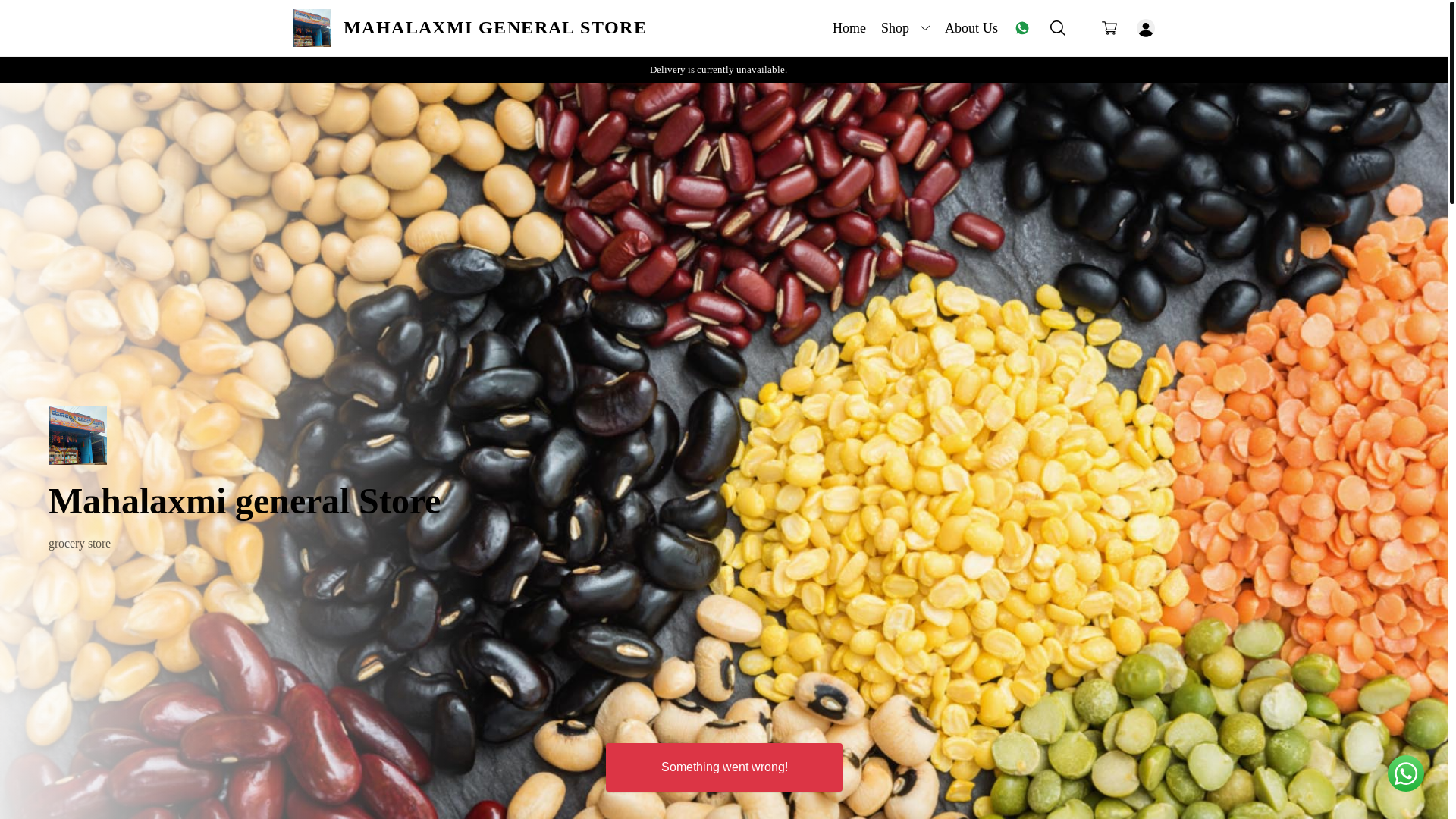 website screenshot of https://mahalaxmigeneralstore.top/