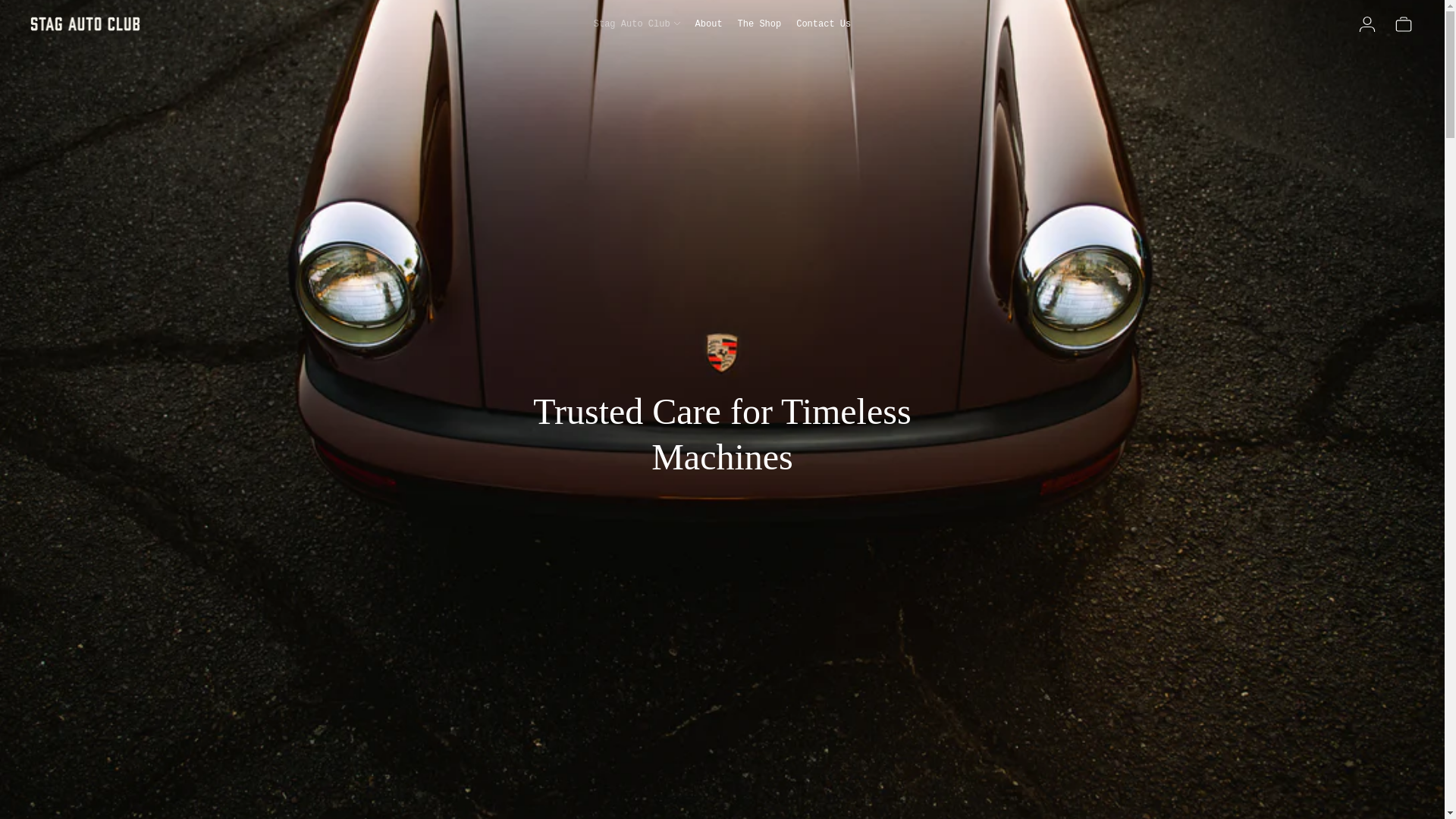website screenshot of https://stagauto.club/