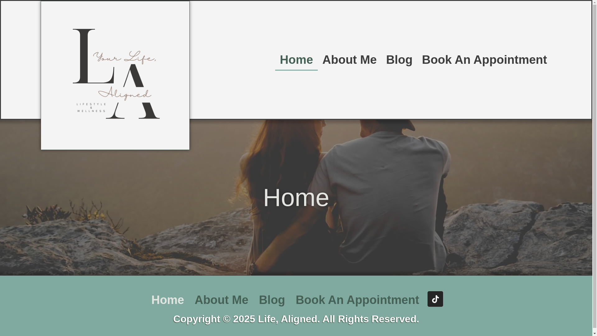 website screenshot of https://alignedwithkaylah.com/