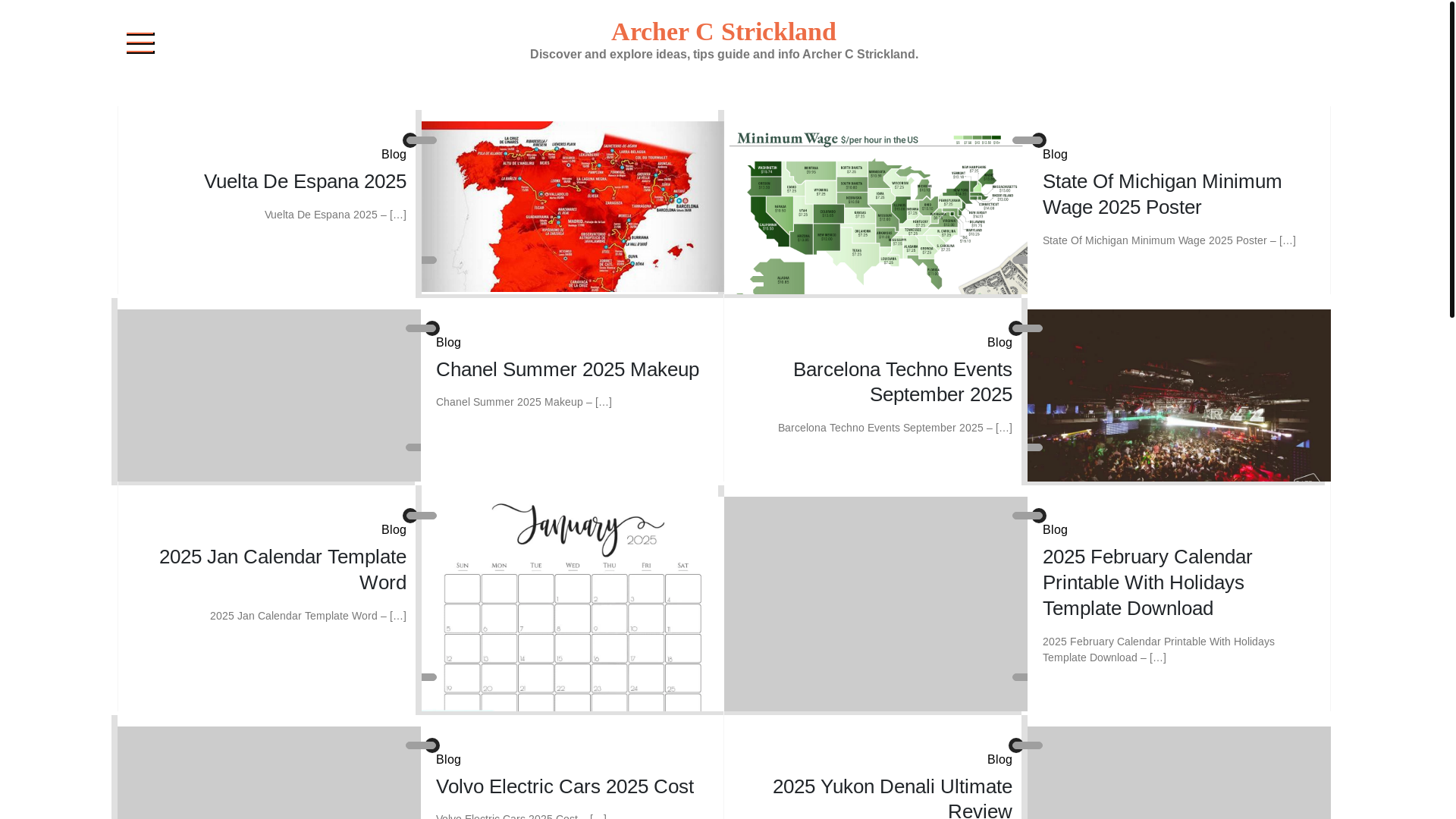 website screenshot of https://archercstrickland.pages.dev/