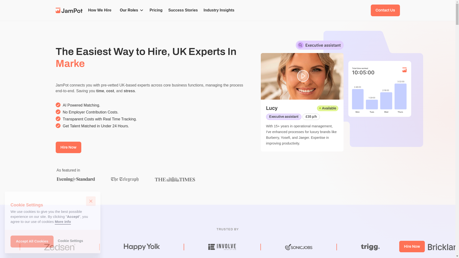 website screenshot of https://gojam-pot.info/