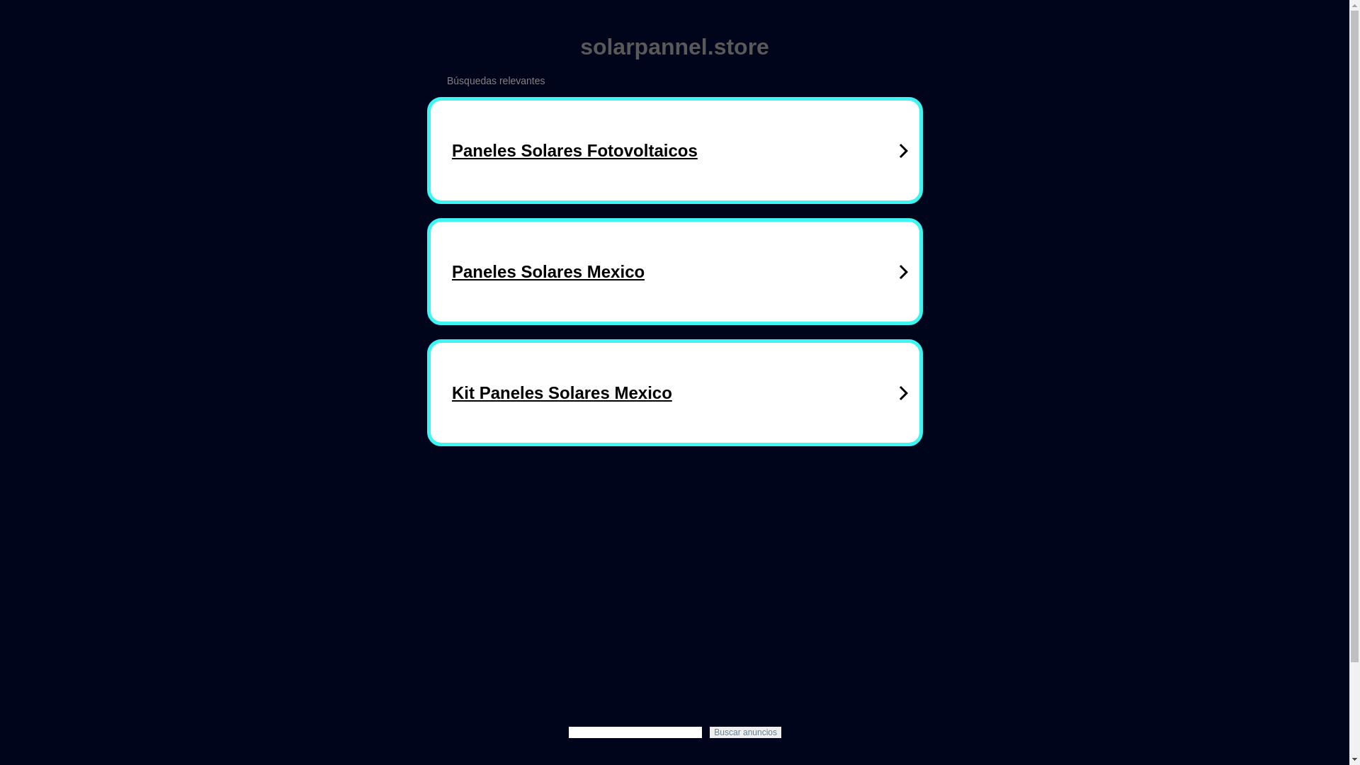 website screenshot of https://solarpannel.store/