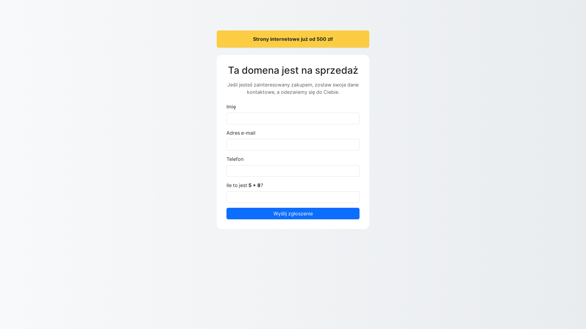 website screenshot of https://stegnataxi.pl/