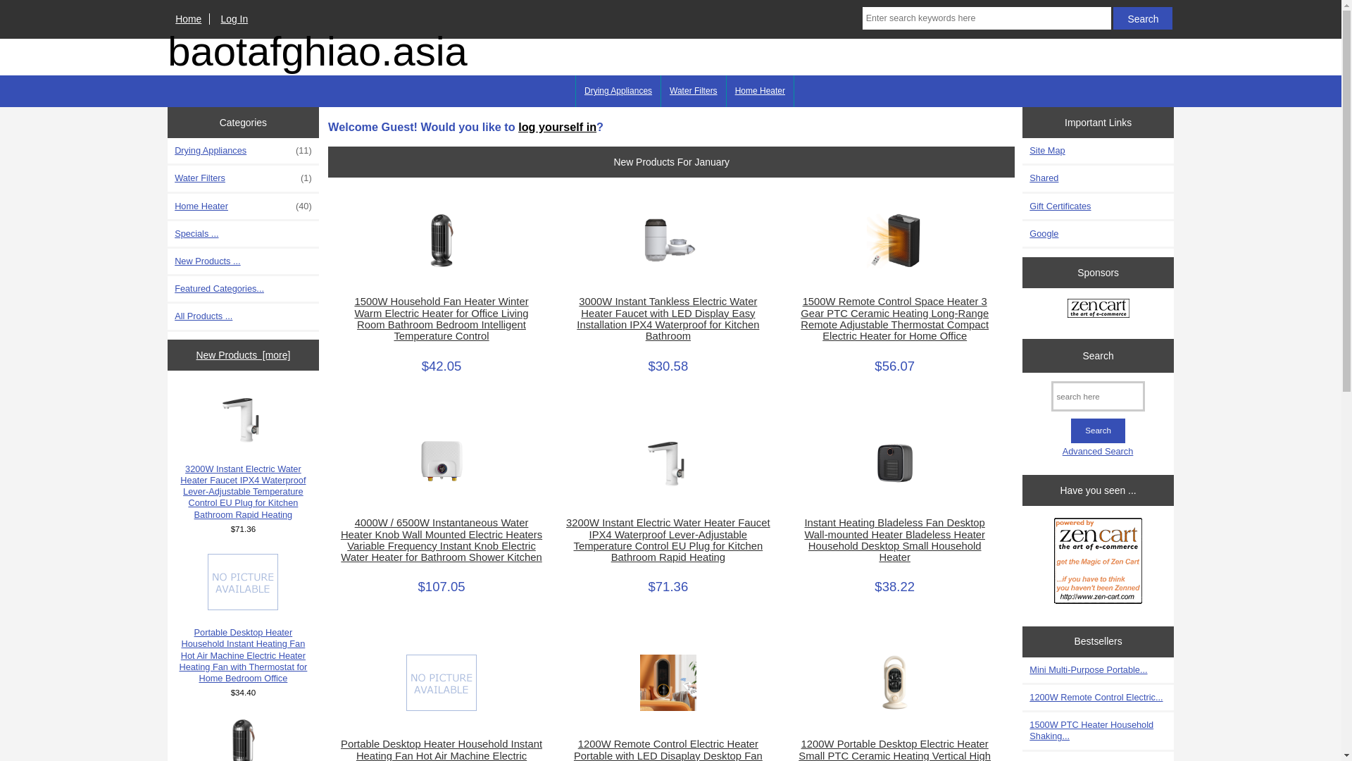 website screenshot of https://baotafghiao.asia/
