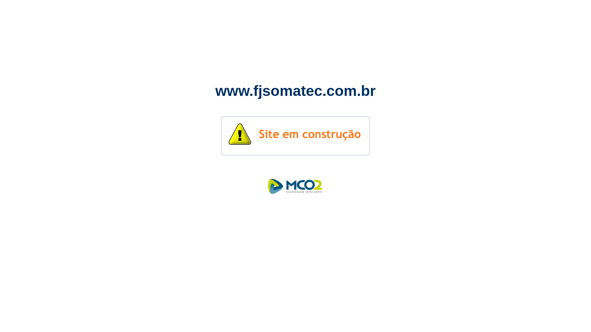 website screenshot of https://fjsomatec.com.br/