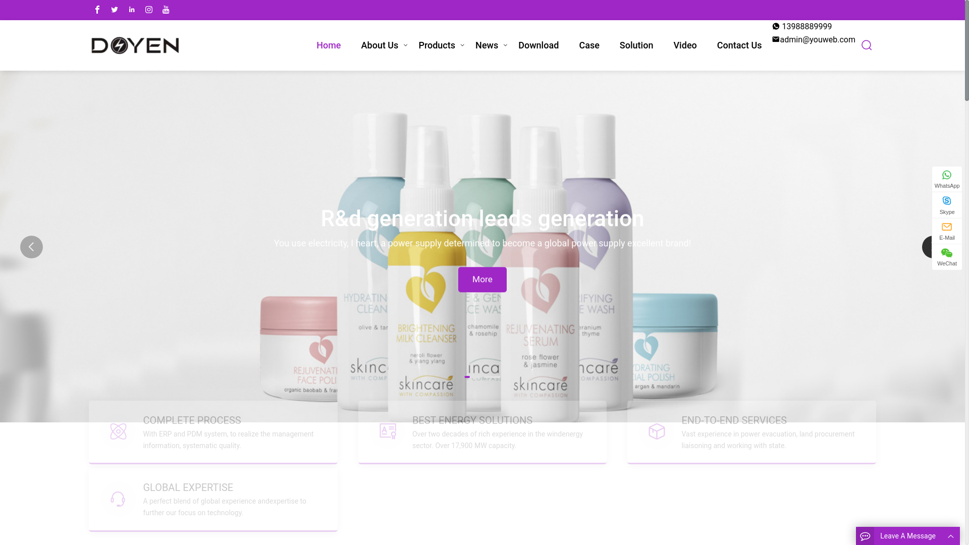 website screenshot of https://lithiumpackbattery.com/