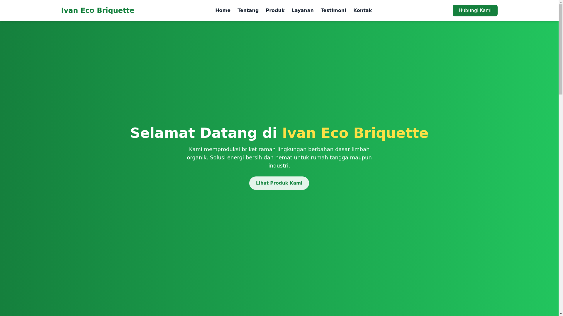 website screenshot of https://portofolioivan.pages.dev/