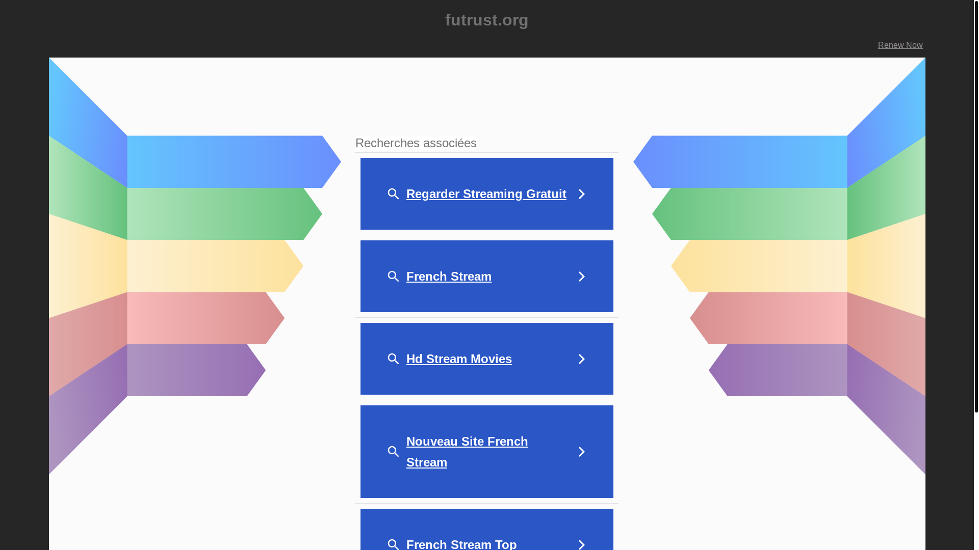 website screenshot of https://futrust.org/