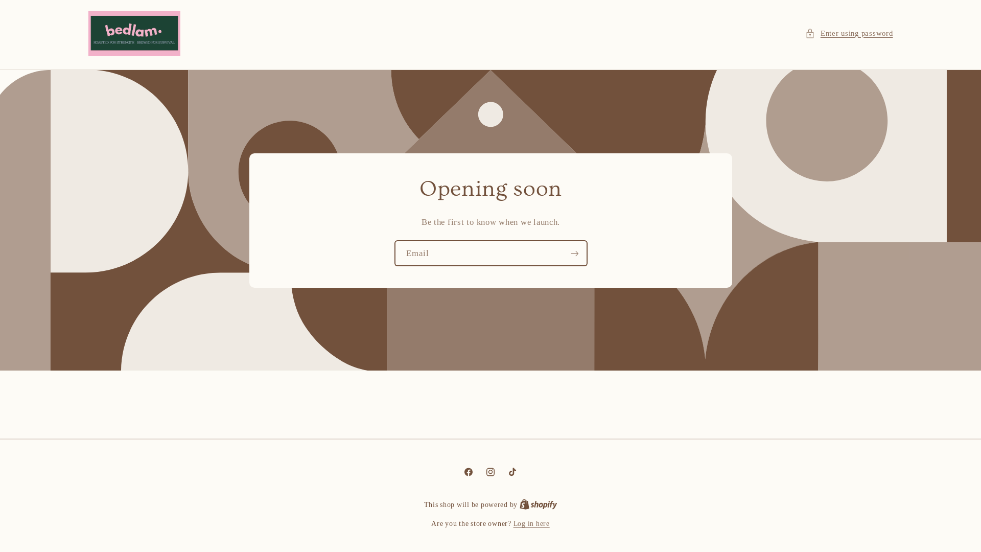 website screenshot of https://bedlambeans.com/