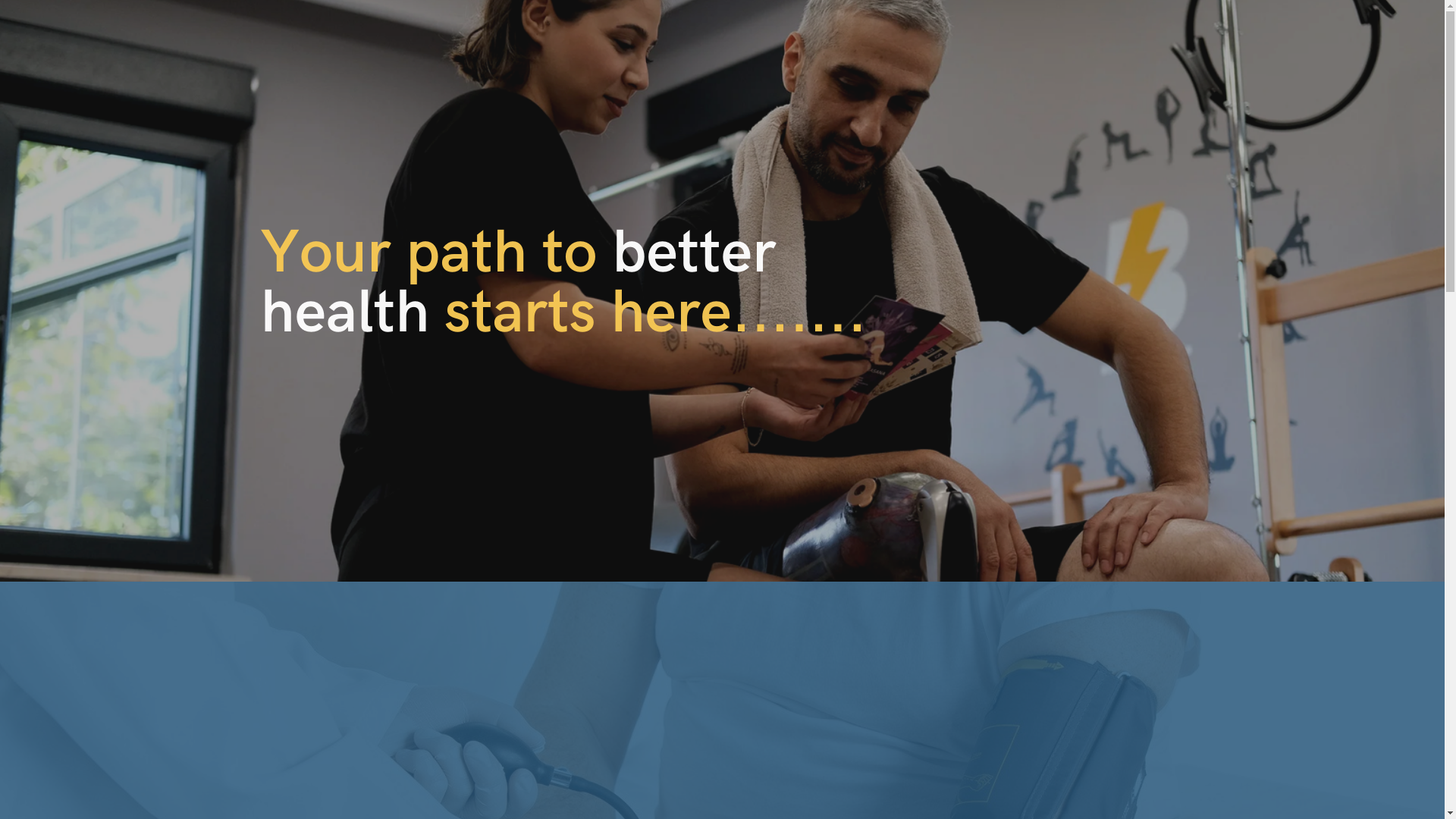 website screenshot of https://healthportdc.com/