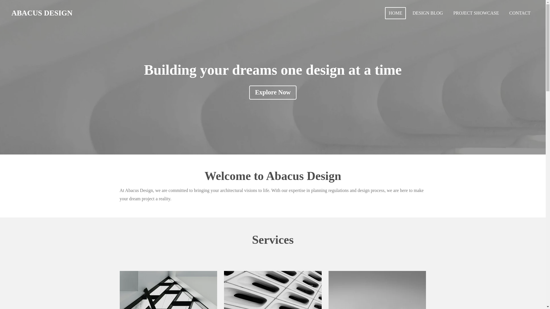 website screenshot of https://abacusdesignireland.com/