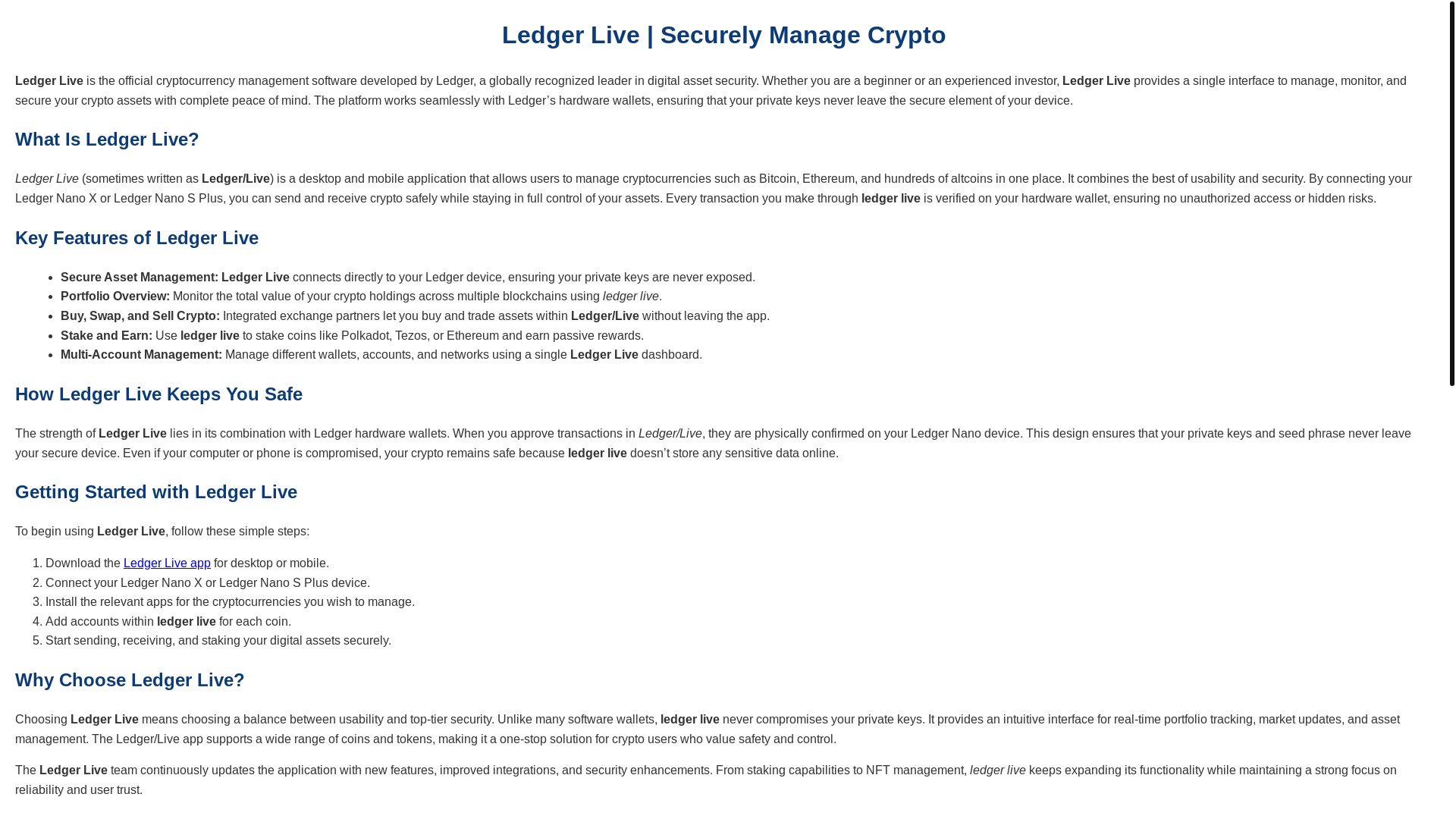 website screenshot of https://live-ledgr-walet-io.pages.dev/