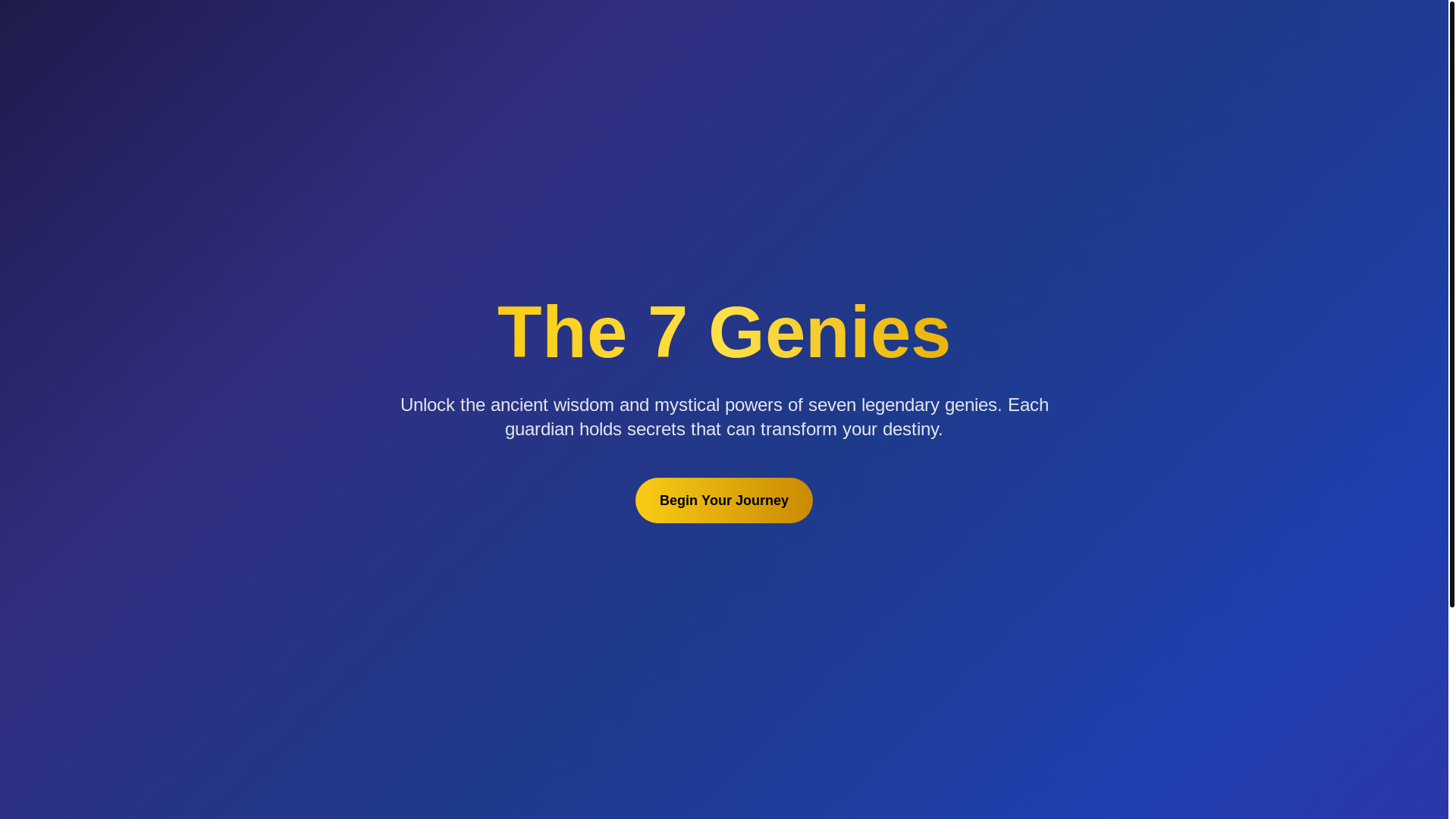 website screenshot of https://seven-genies-djj.pages.dev/