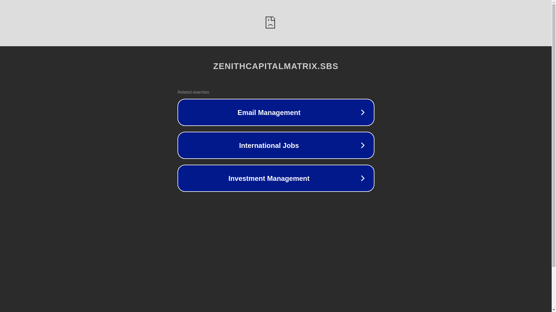 website screenshot of https://zenithcapitalmatrix.sbs/