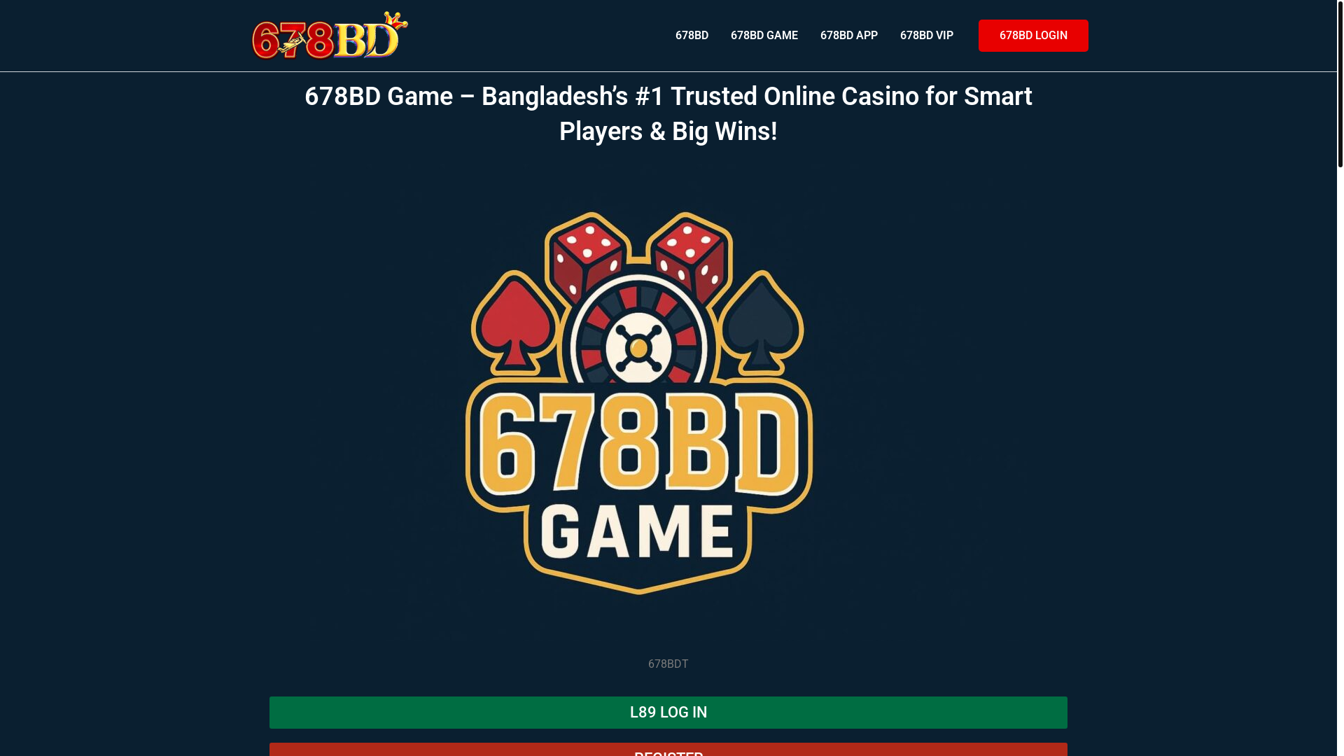 website screenshot of https://678-bdt.com/