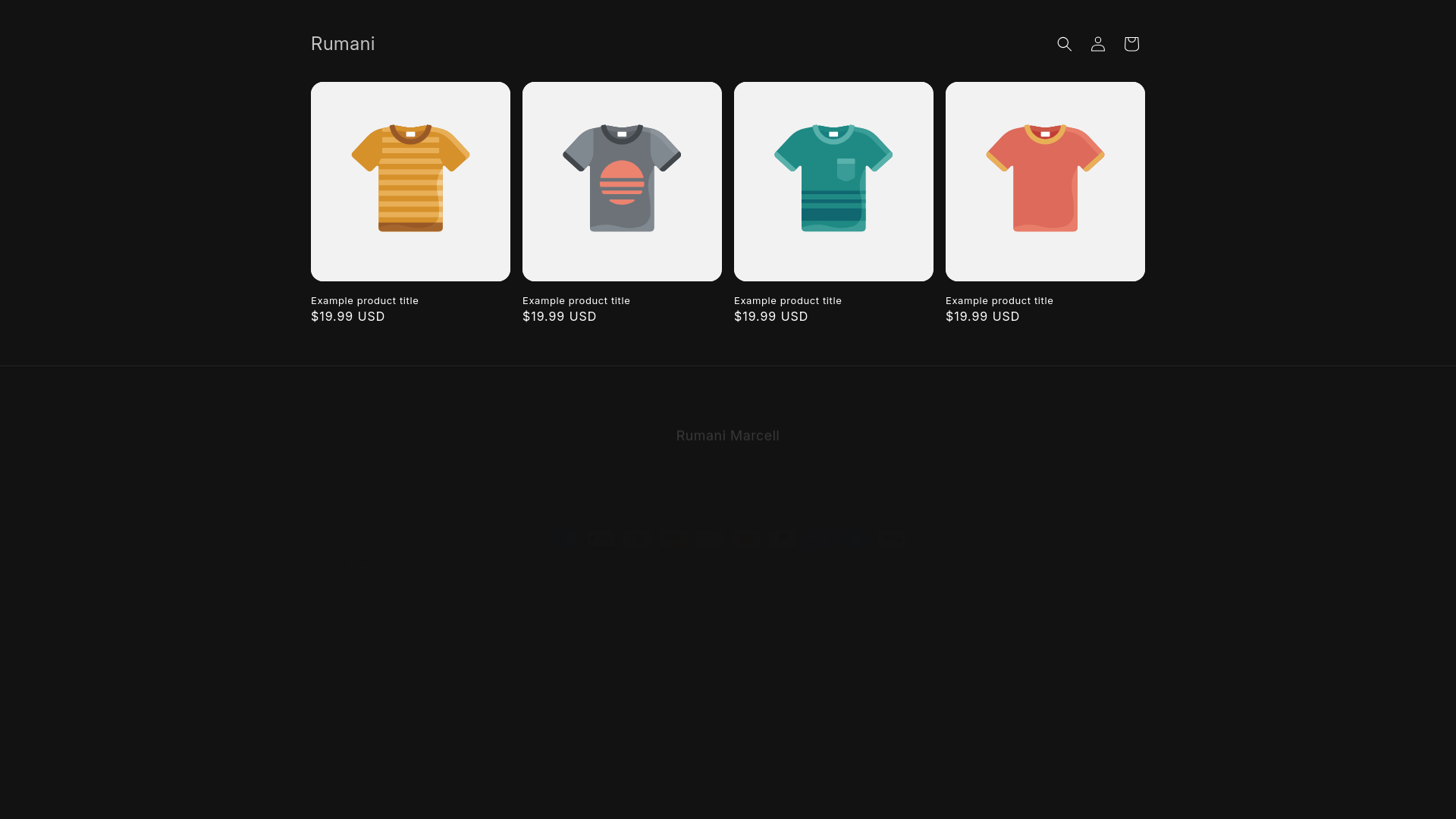 website screenshot of https://rumanimarcell.com/