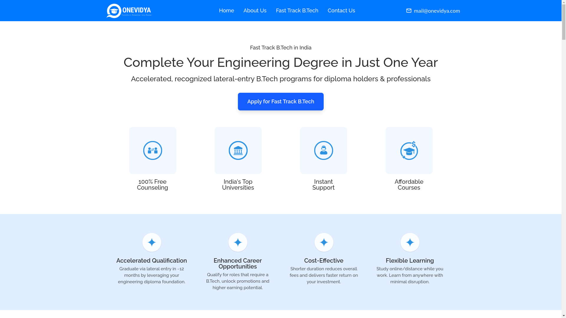 website screenshot of https://btech-in-one-year.pages.dev/