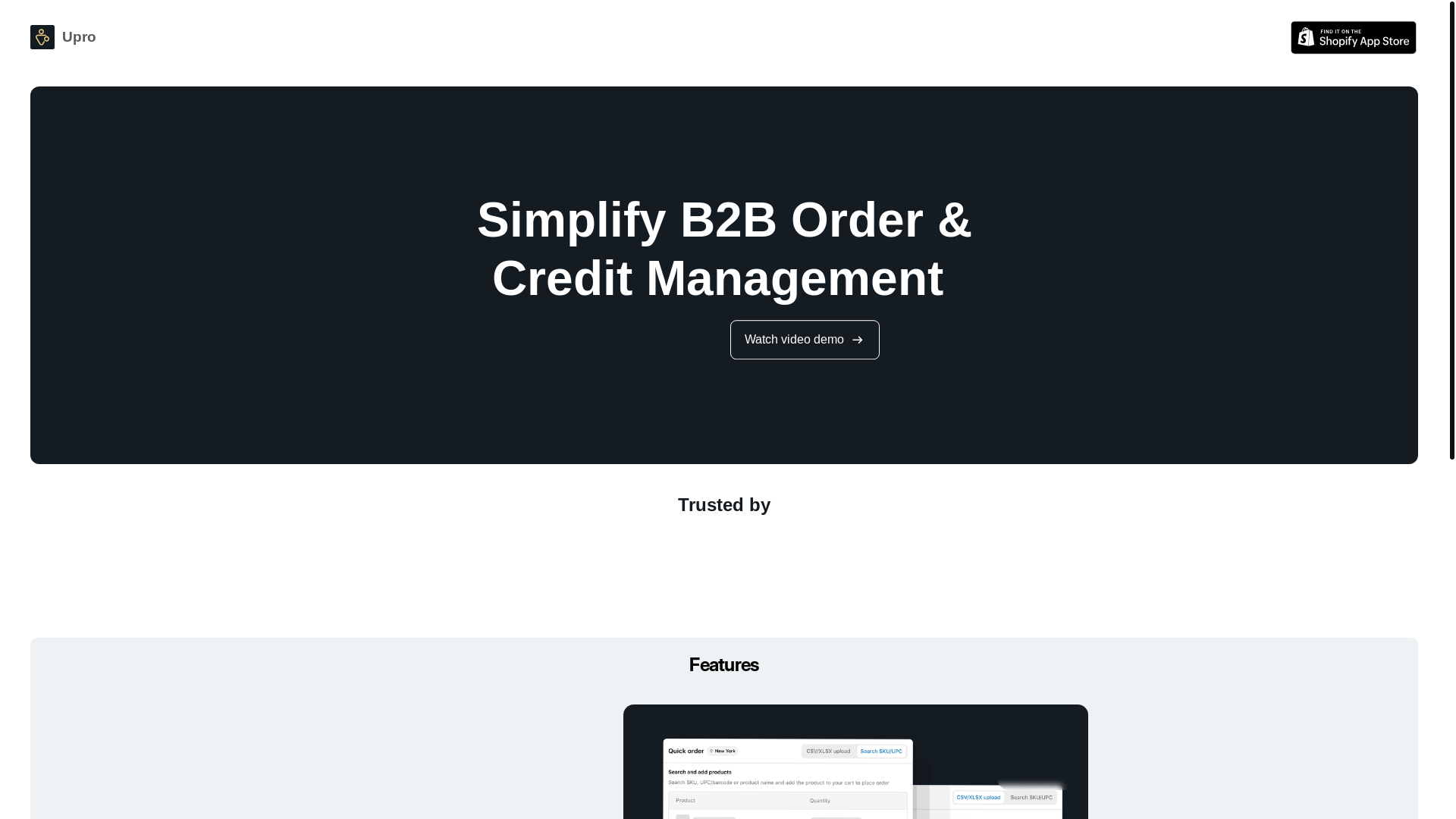 website screenshot of https://uprohqtech.com/