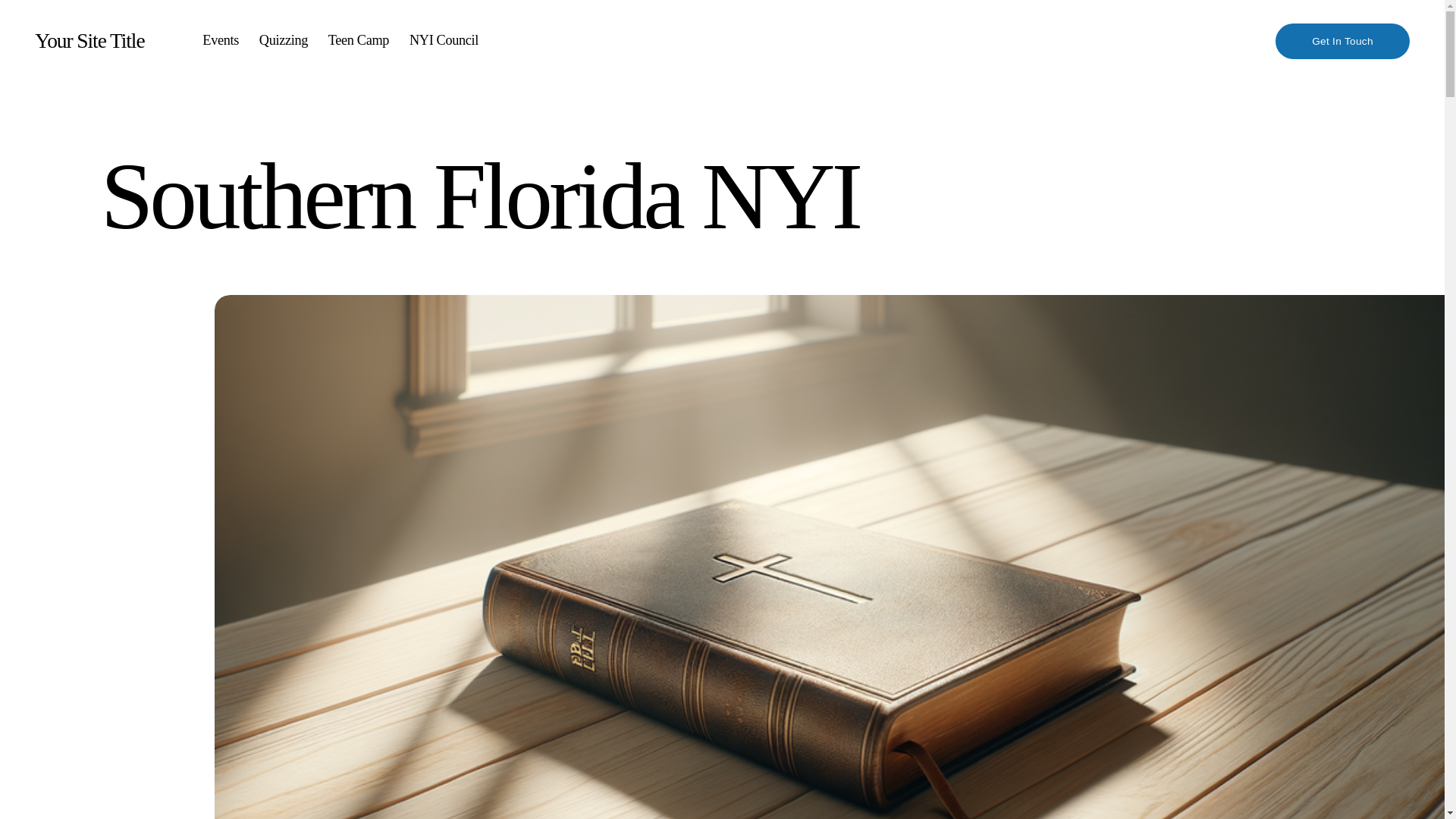 website screenshot of https://sfnyi.org/