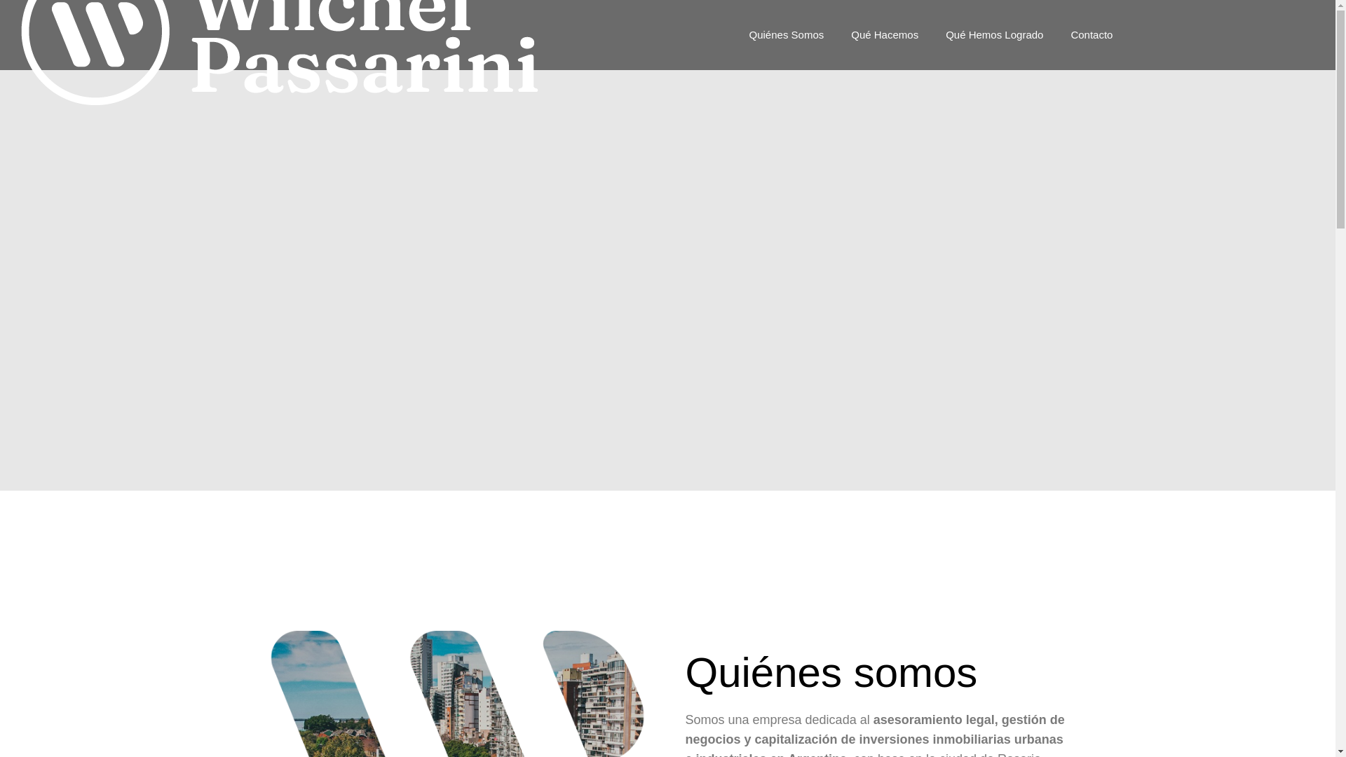 website screenshot of https://wilchelpassarini.com.ar/
