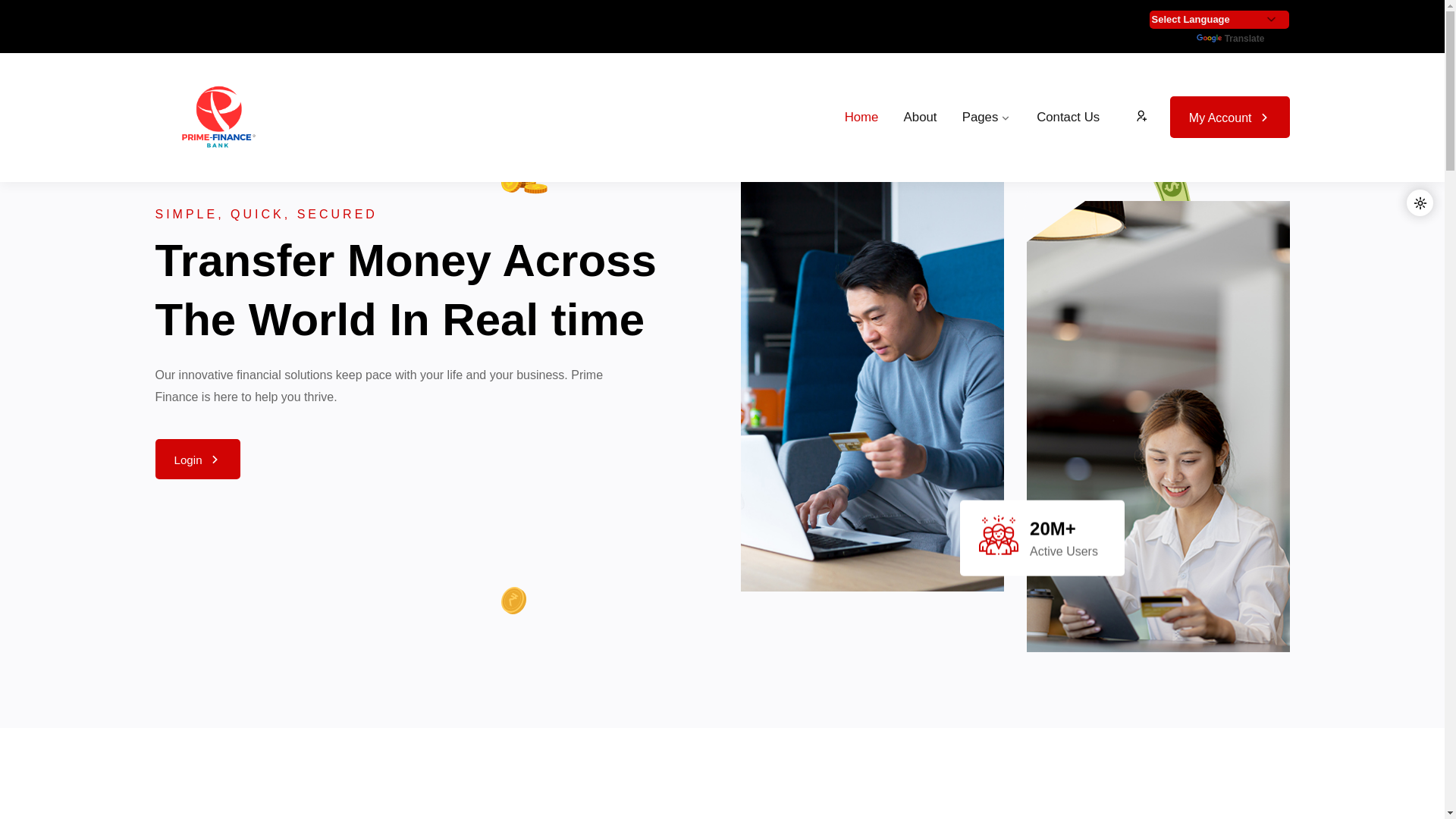 website screenshot of https://proximafin.click/