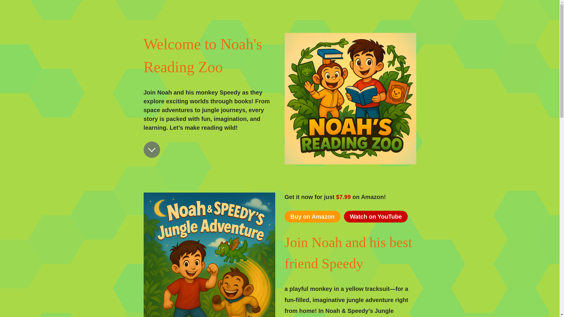 website screenshot of https://noahsreadingzoo.com/