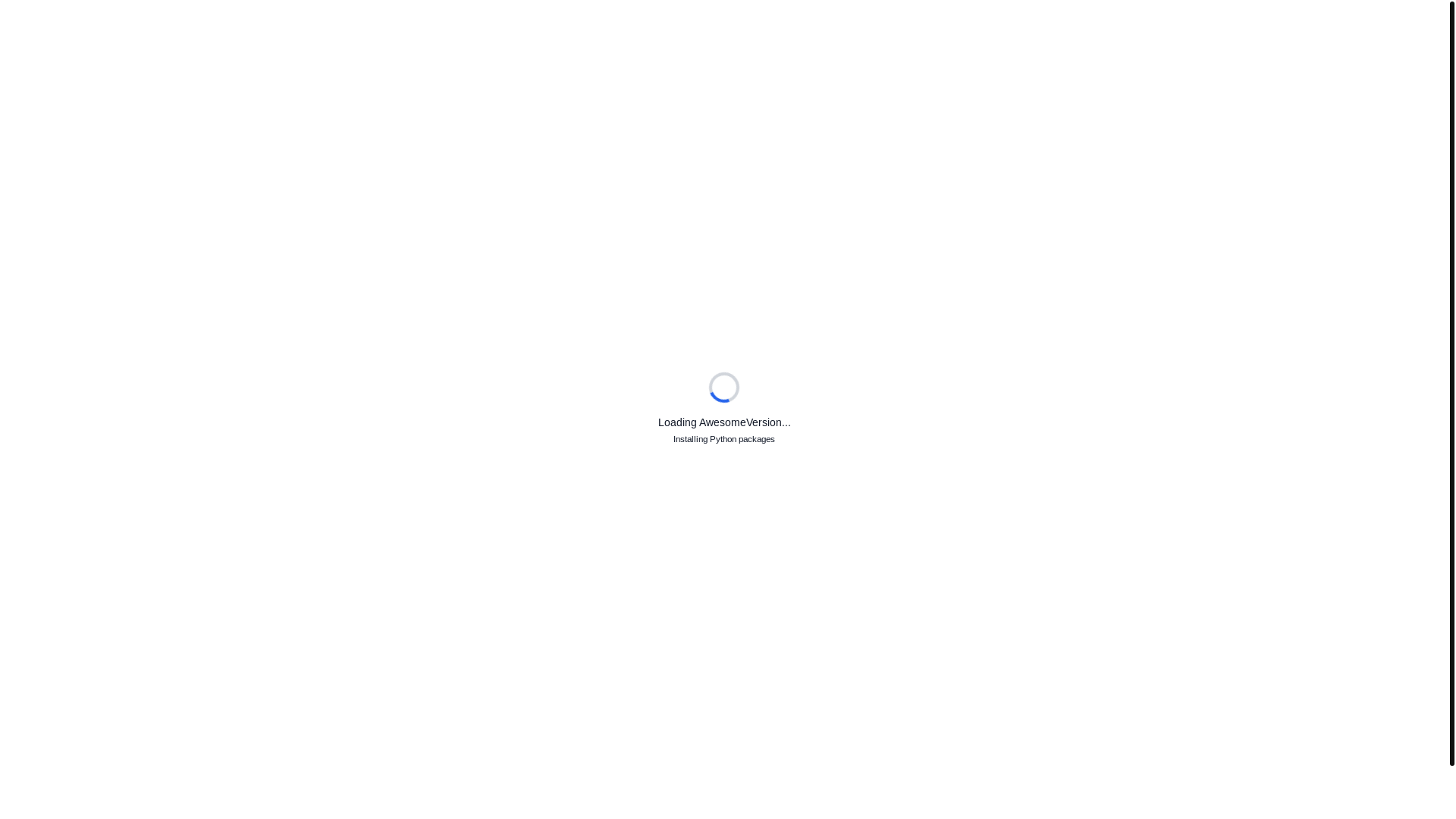 website screenshot of https://awesomeversion.pages.dev/