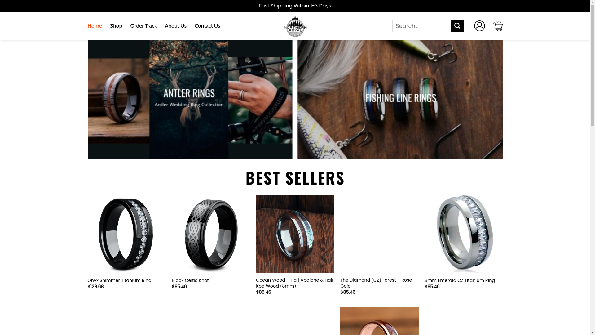 website screenshot of https://globalnorthernroyal.shop/
