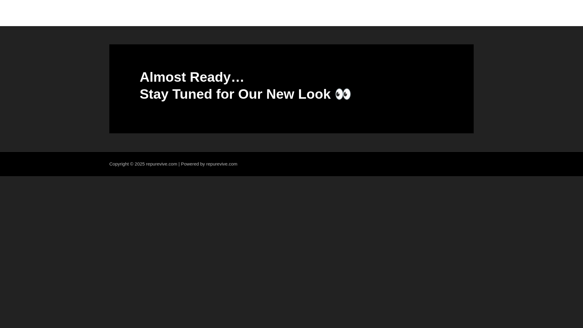 website screenshot of https://repurevive.com/