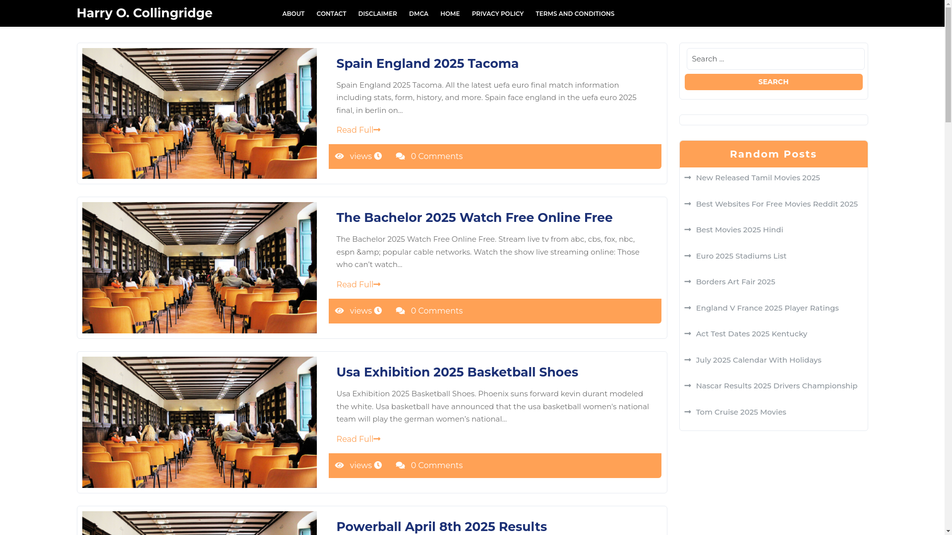 website screenshot of https://harryocollingridge.pages.dev/