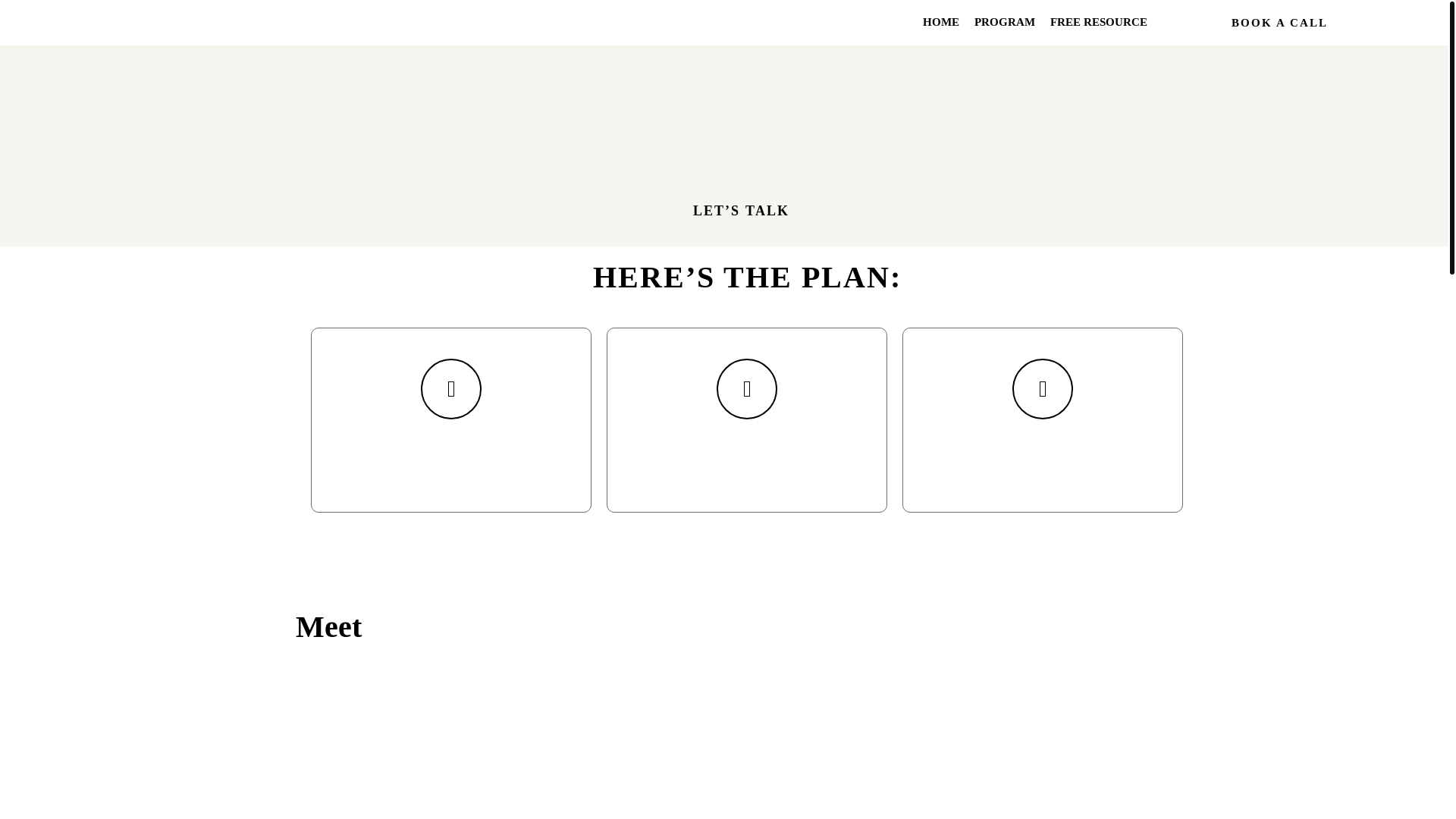website screenshot of https://elenadrummondcoach.com/