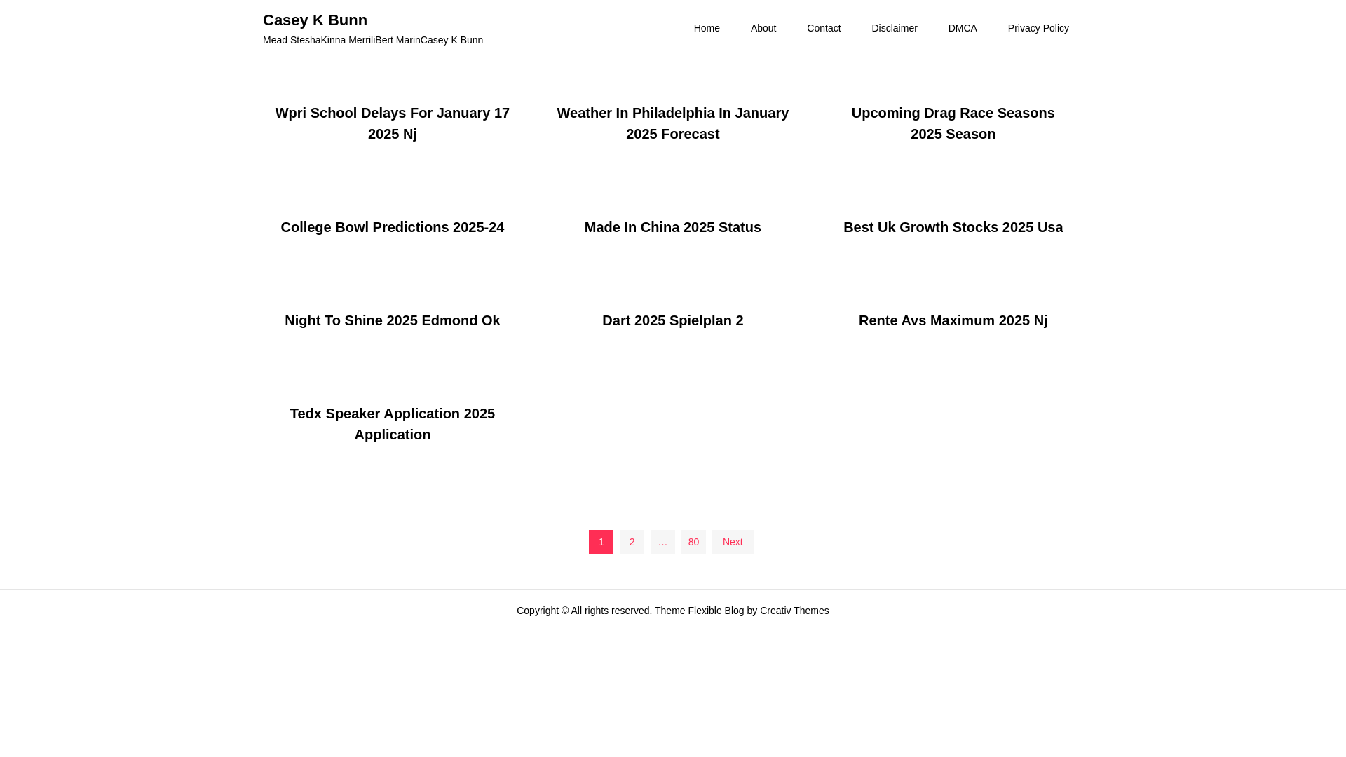 website screenshot of https://caseykbunnm.pages.dev/