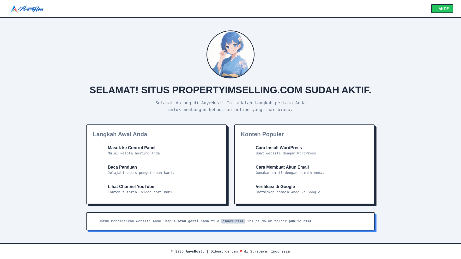 website screenshot of https://propertyimselling.com/